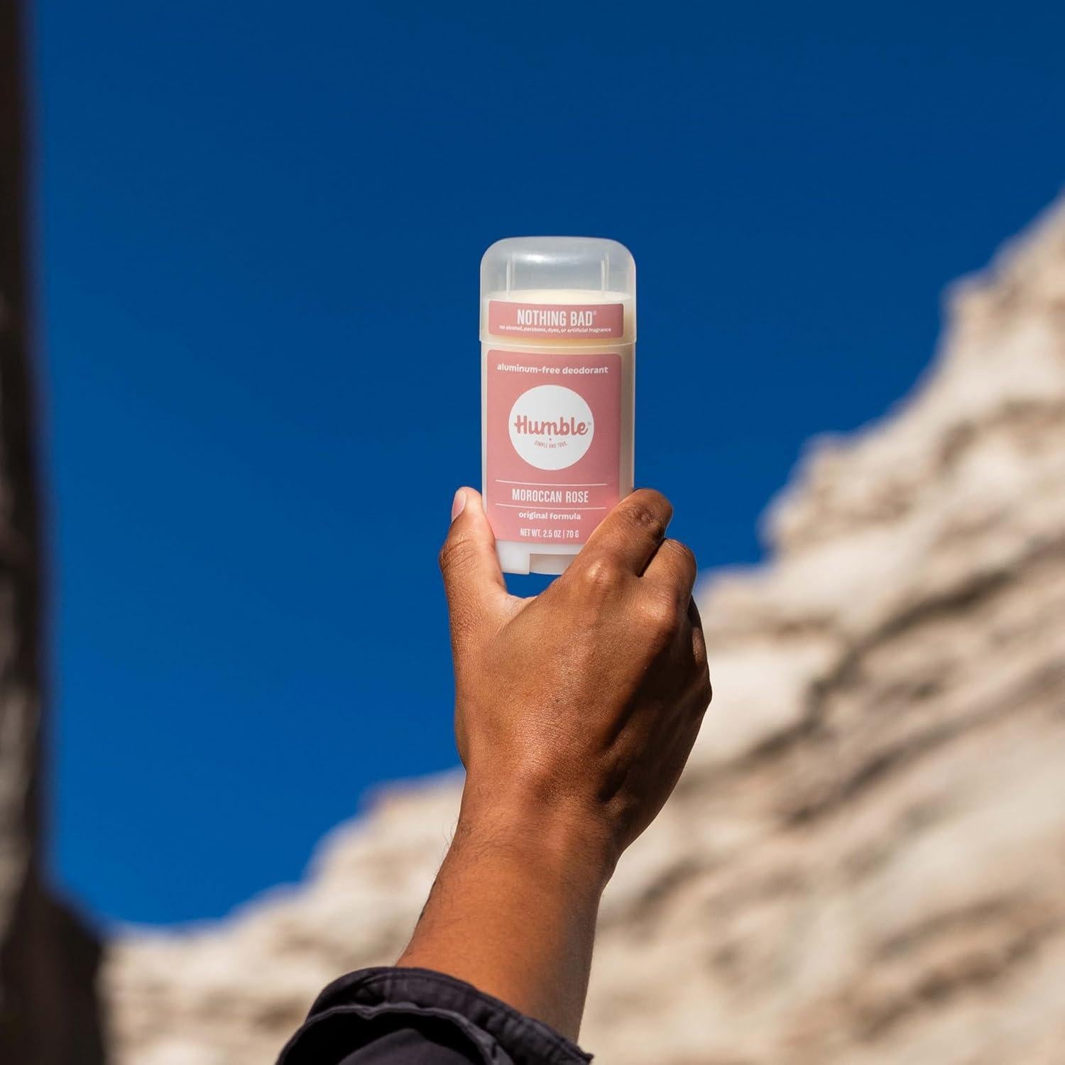 Desodorante Sin Aluminio Humble Brands Rosa Marroquí 70g