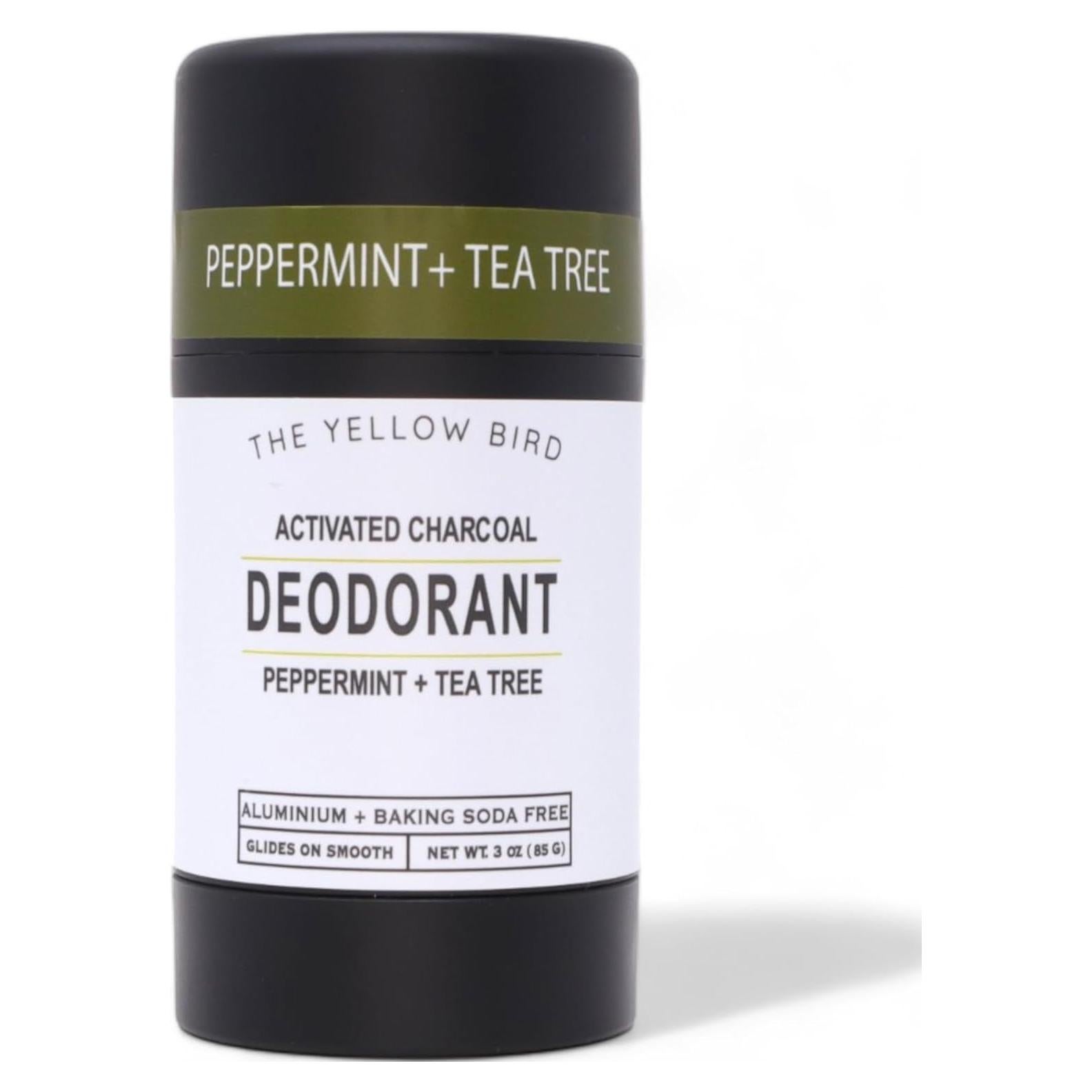Desodorante Natural The Yellow Bird 85g - Sin Aluminio y Bicarbonato