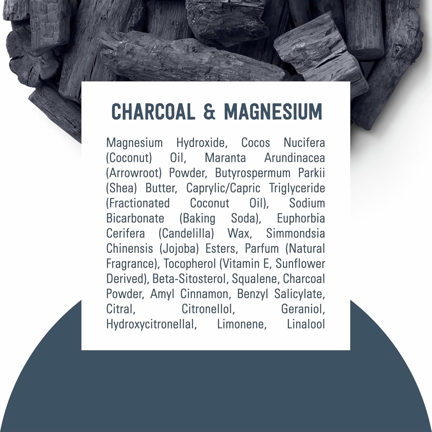 Desodorante Vegano Schmidt Sin Aluminio 75g - Carbón y Magnesio