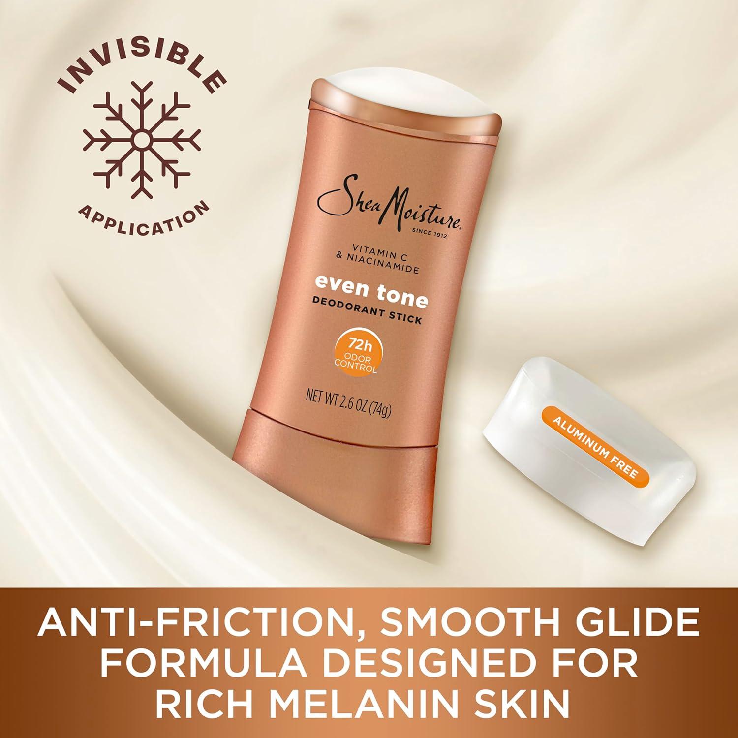 Desodorante Invisible SheaMoisture 72h Control Olores 73.71g