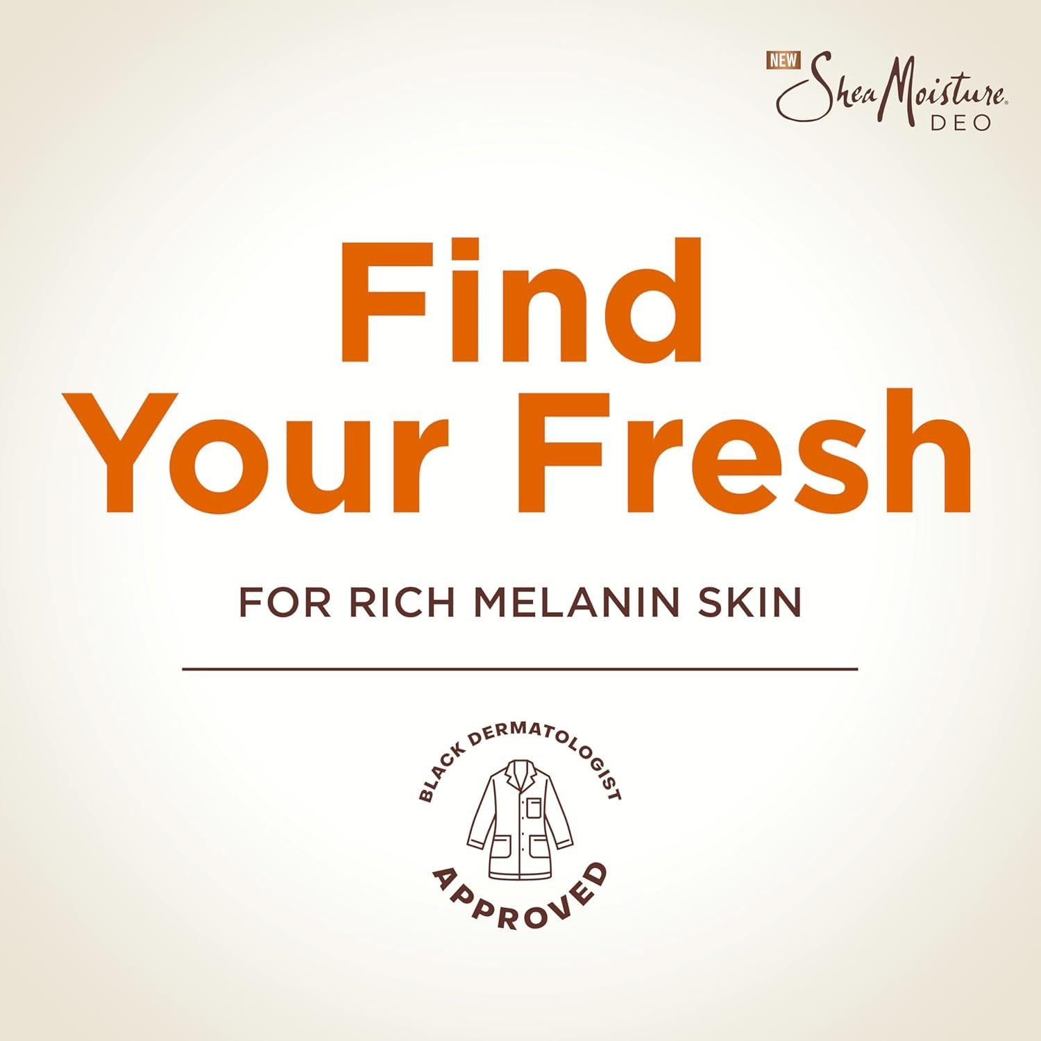 Desodorante Invisible SheaMoisture 72h Control Olores 73.71g