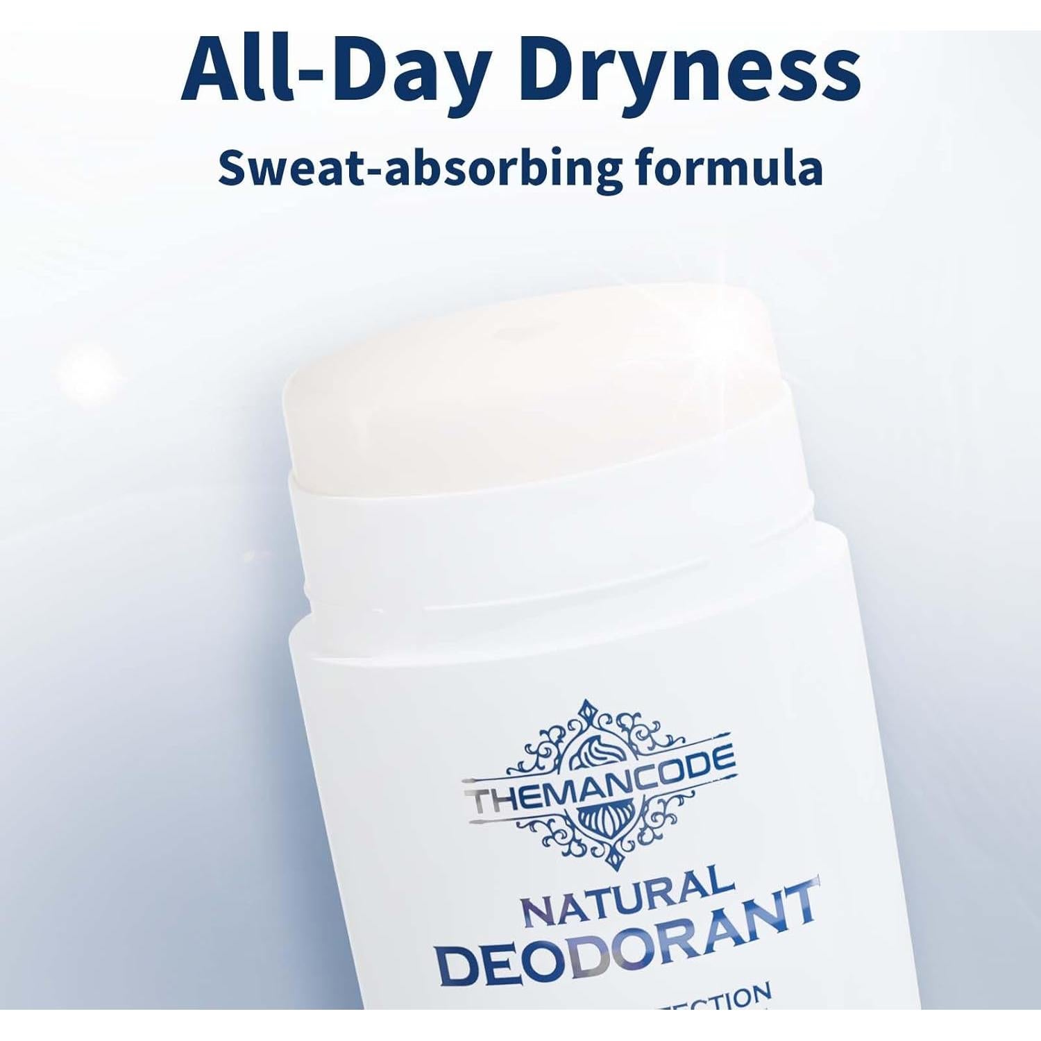 Desodorante Sin Aluminio para Hombres THEMANCODE Sándalo 76 g