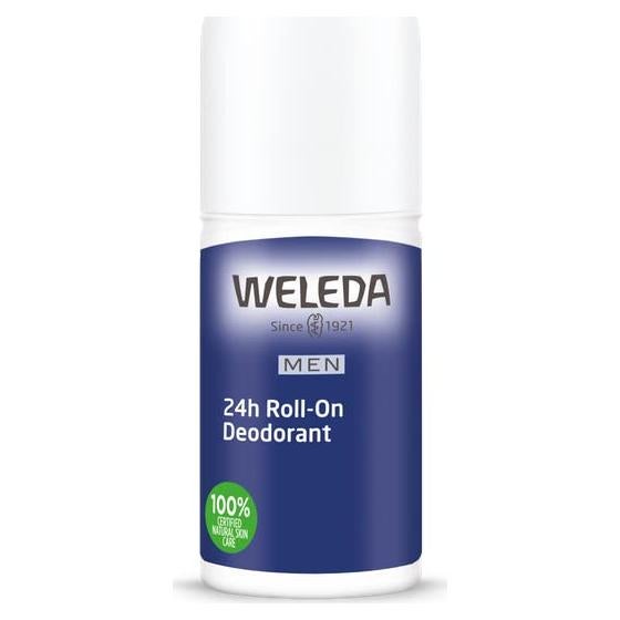 Desodorante Roll-On 24H Weleda para Hombres 50ml Sin Aluminio