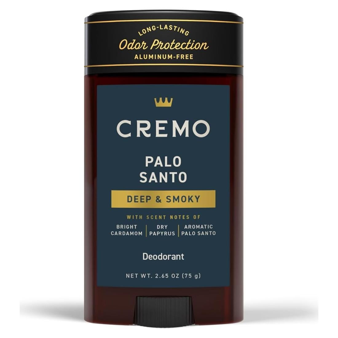 Desodorante Cremo Palo Santo Sin Aluminio 75g - 48 Horas Protección