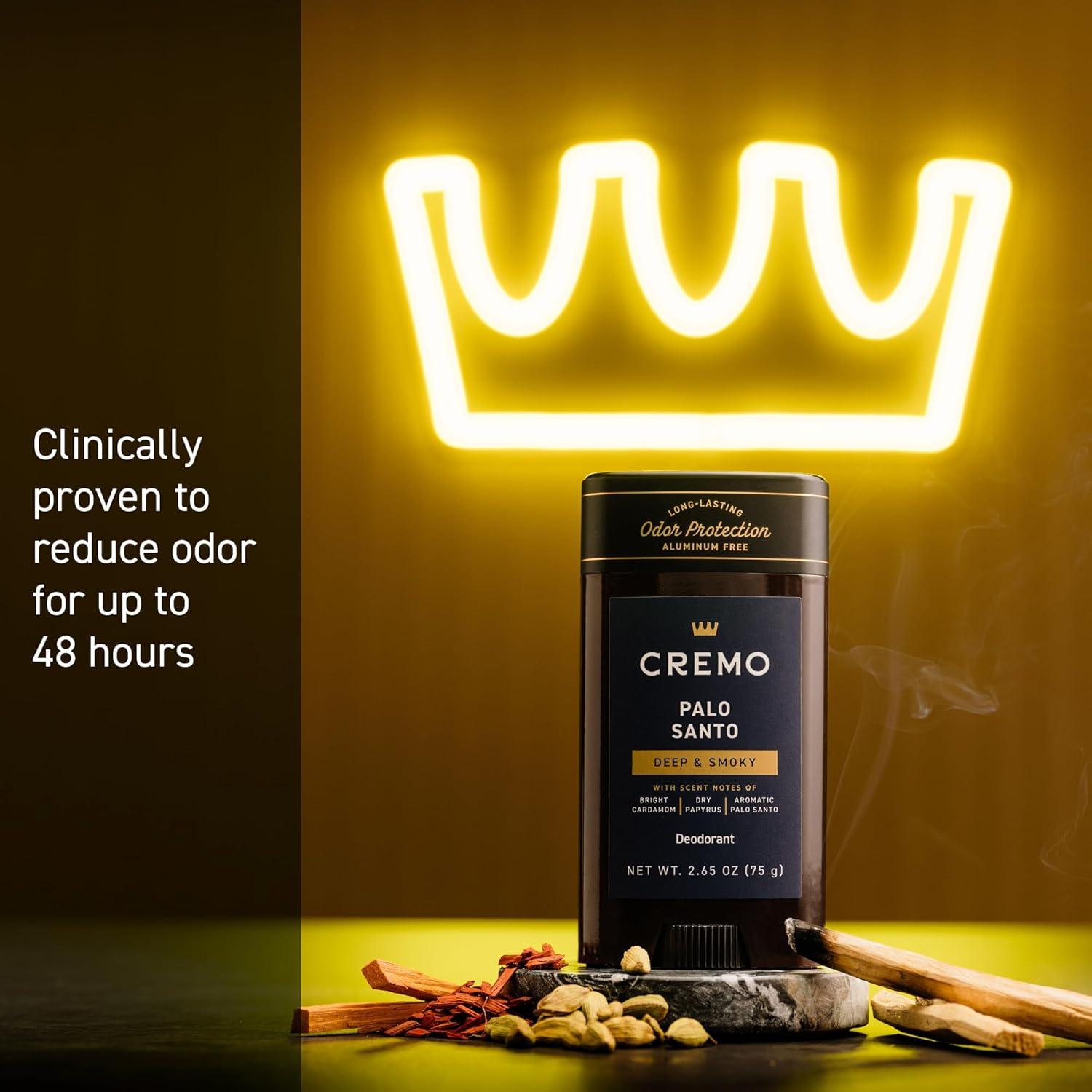 Desodorante Cremo Palo Santo Sin Aluminio 75g - 48 Horas Protección