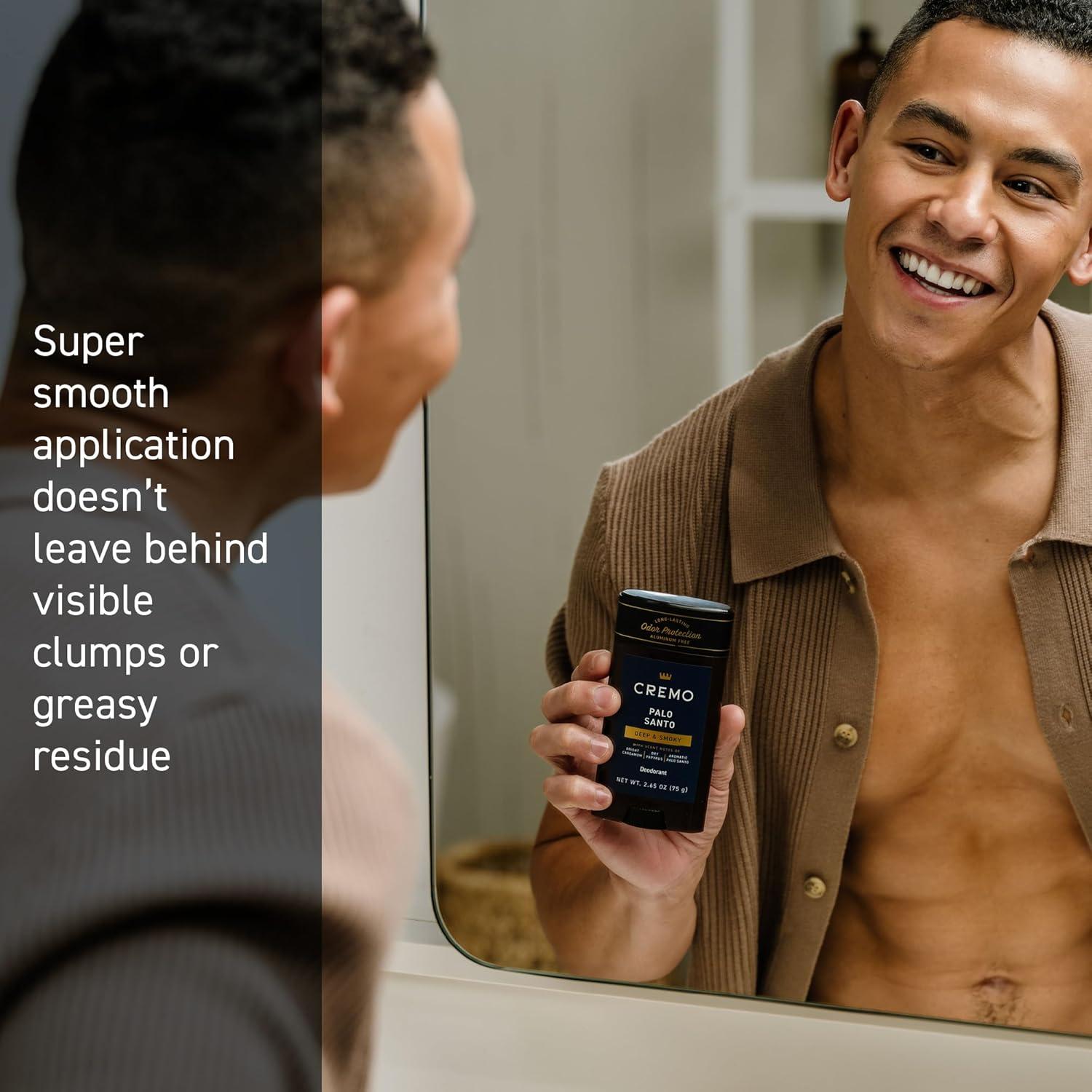 Desodorante Cremo Palo Santo Sin Aluminio 75g - 48 Horas Protección