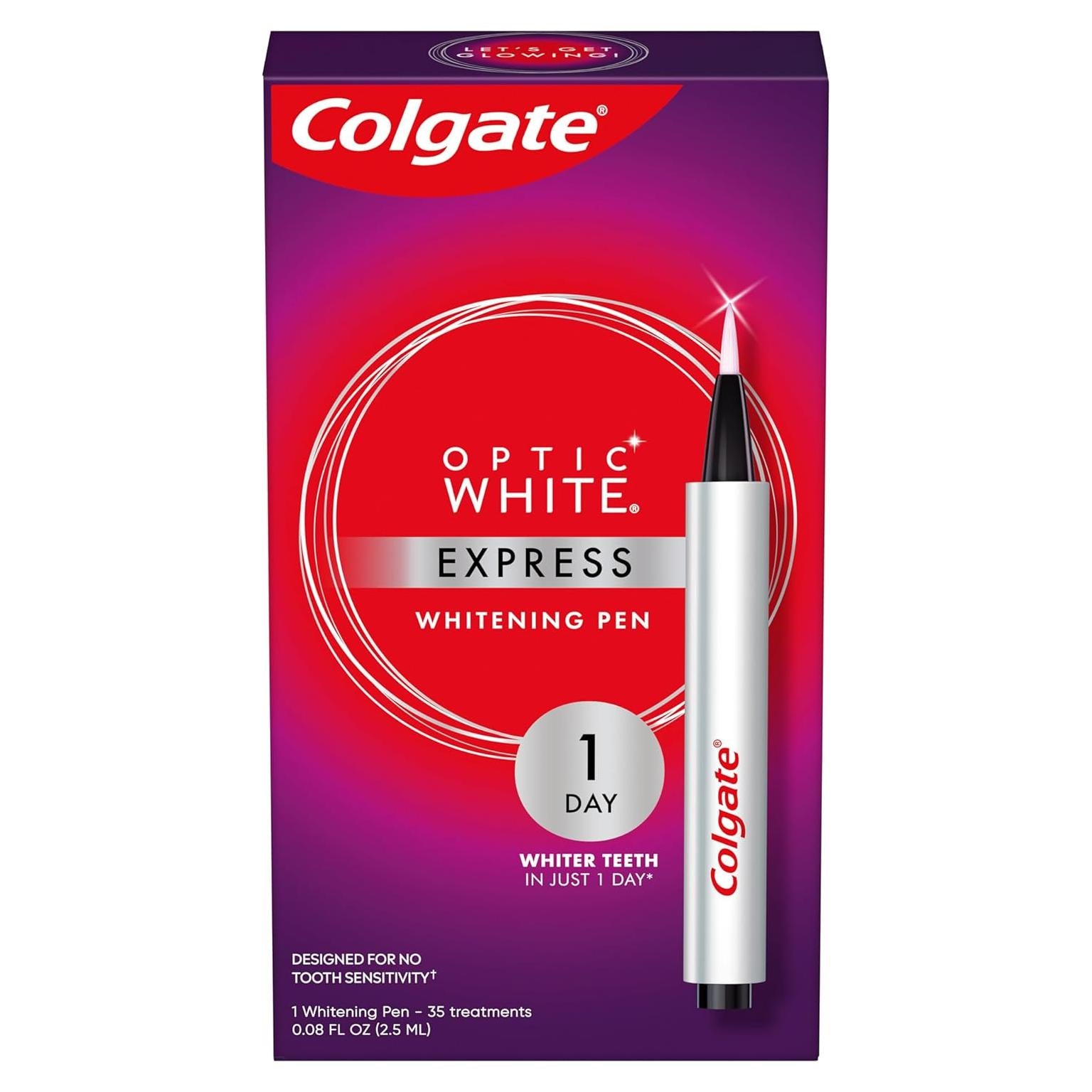 Bolígrafo Blanqueador de Dientes Colgate Optic White 2.26 g