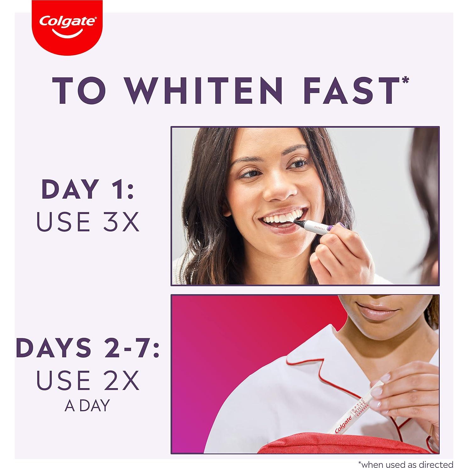 Bolígrafo Blanqueador de Dientes Colgate Optic White 2.26 g