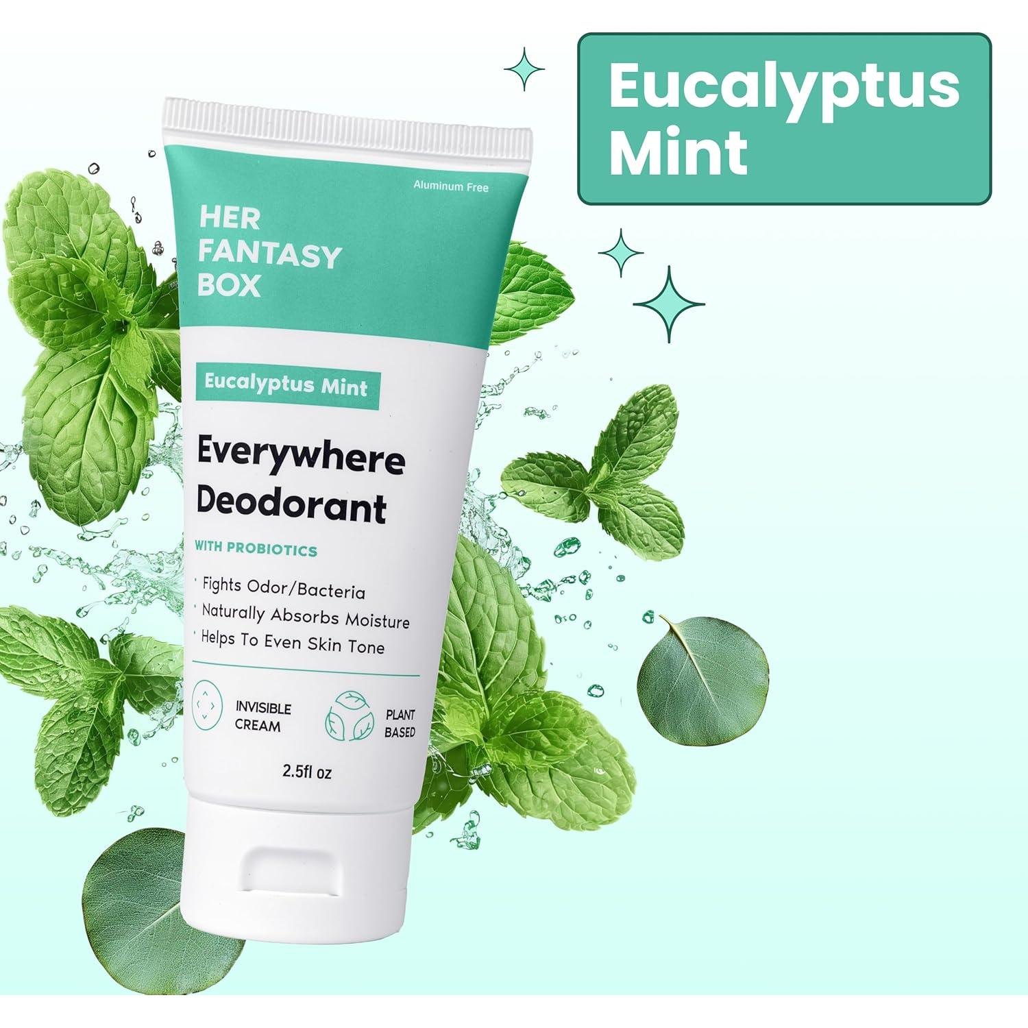 Desodorante Natural Caja de Fantasía con Probioticos Aroma Menta