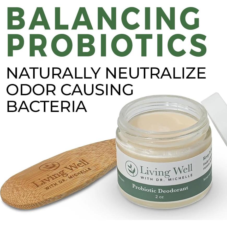 Desodorante Probiotico Natural Sin Fragancia 167g - Libre de Aluminio