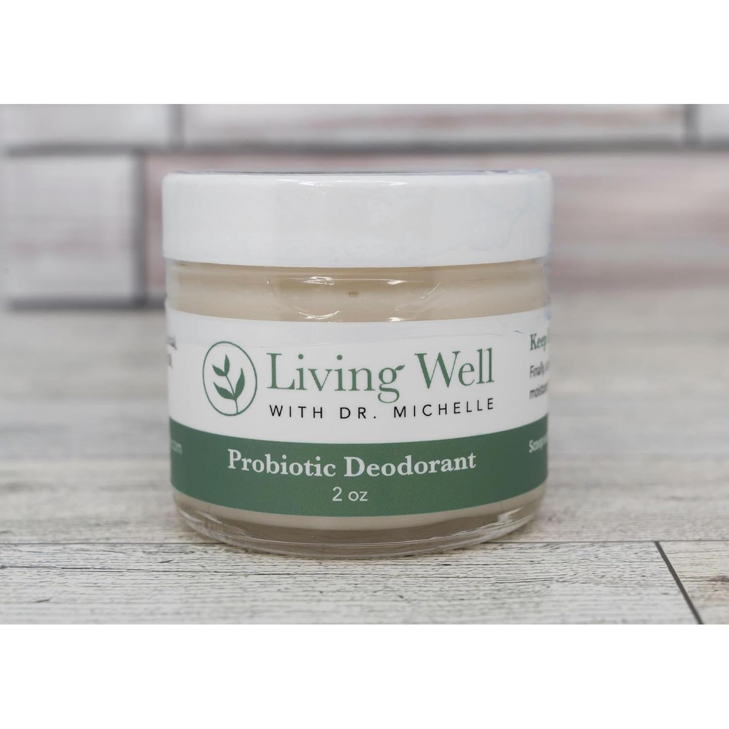 Desodorante Probiotico Natural Sin Fragancia 167g - Libre de Aluminio