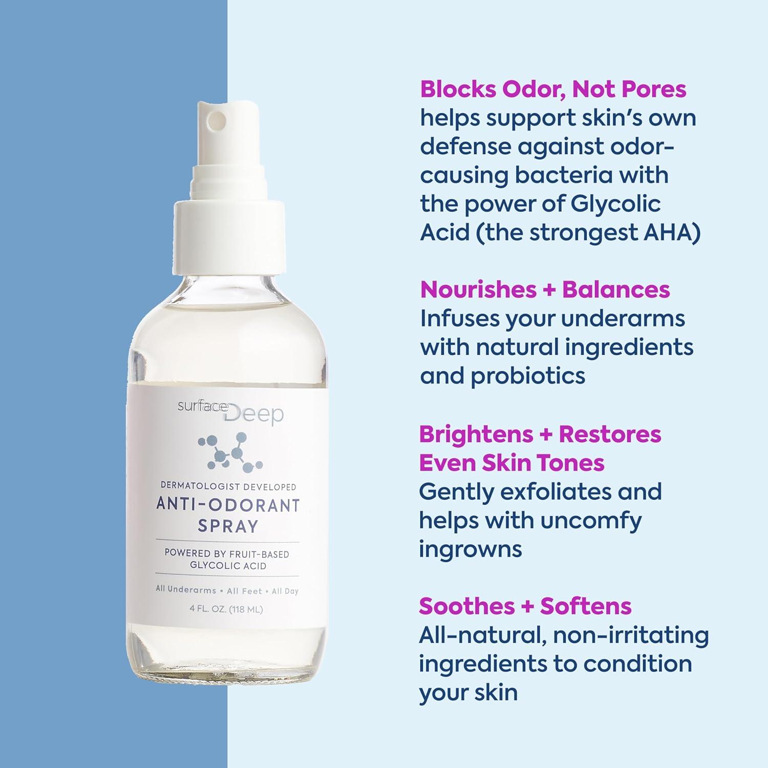 Desodorante Natural Spray Surface Deep 113g Libre de Aluminio