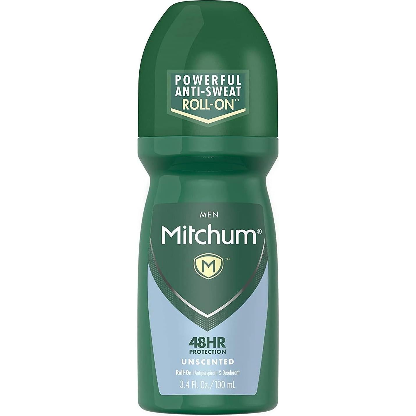 Desodorante Roll-On Mitchum Sin Fragancia 100 ml Pack de 4