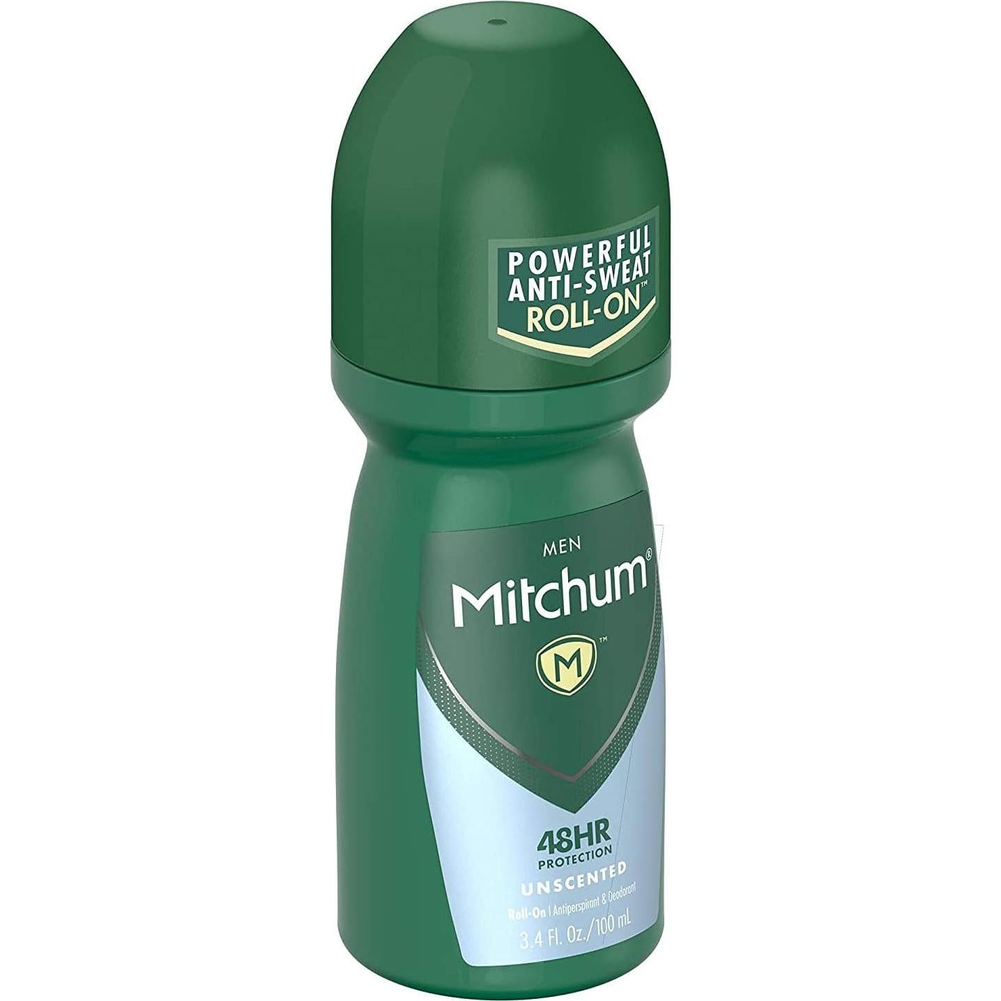 Desodorante Roll-On Mitchum Sin Fragancia 100 ml Pack de 4