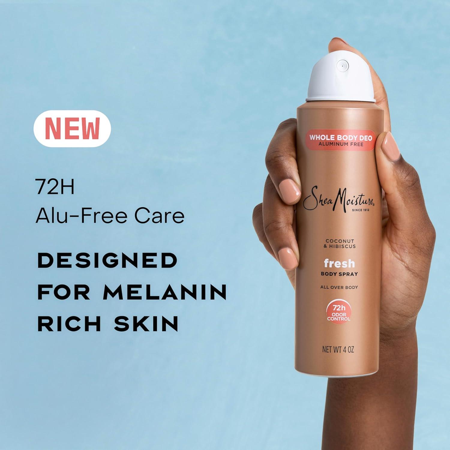 Desodorante Corporal en Spray SheaMoisture Coco Hibisco 149.7 g