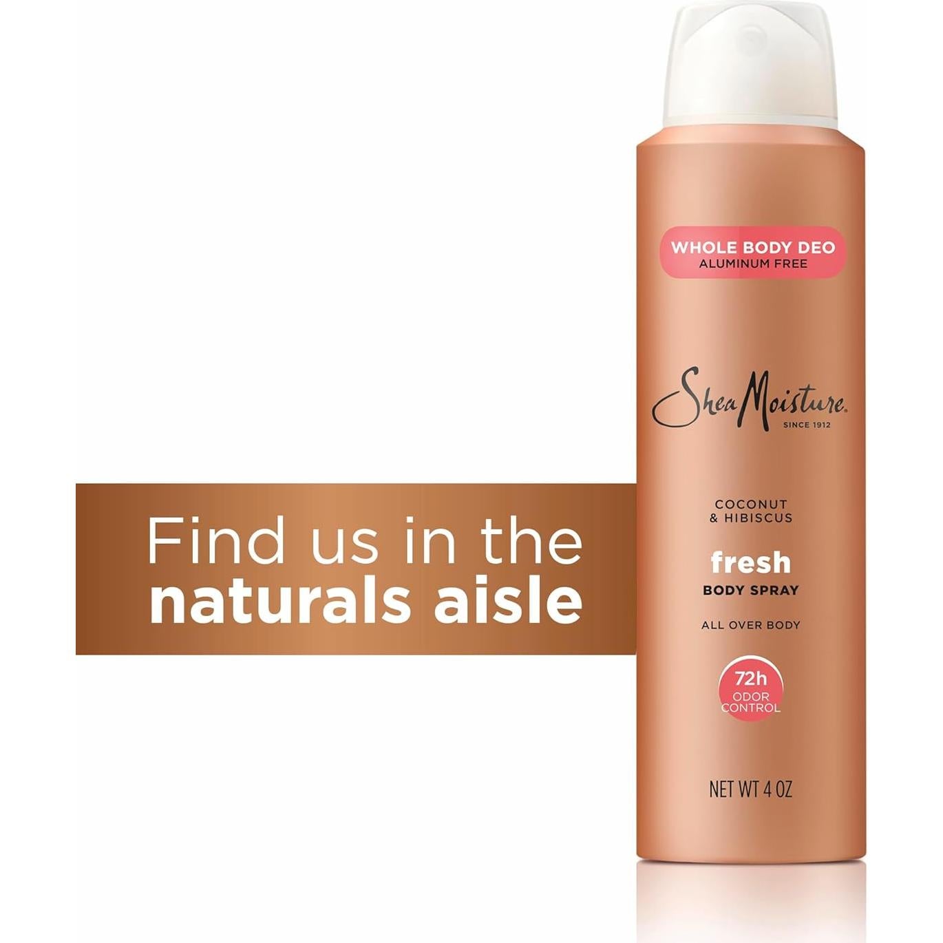 Desodorante Corporal en Spray SheaMoisture Coco Hibisco 149.7 g