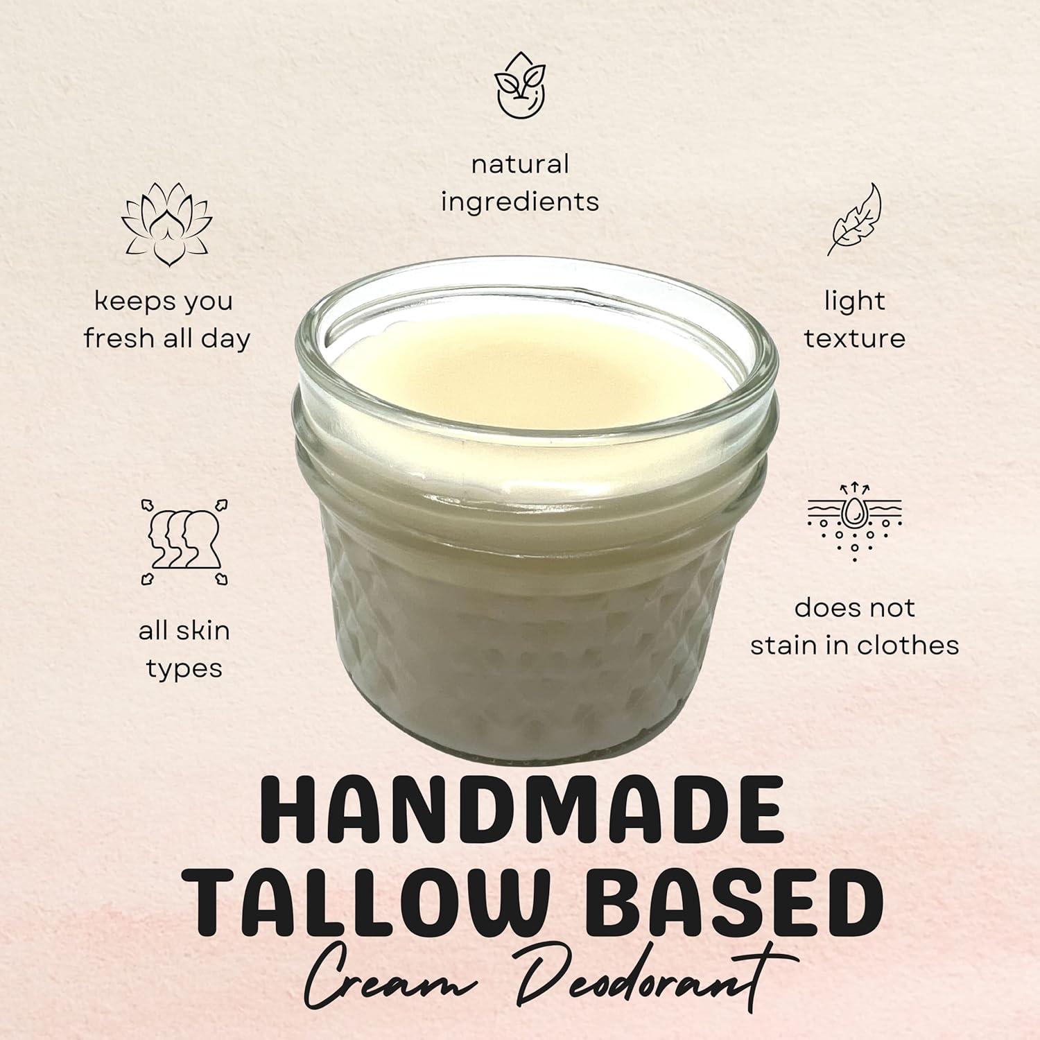 Desodorante Natural de Crema Michelle 113g Sin Aluminio Salvia Lavanda