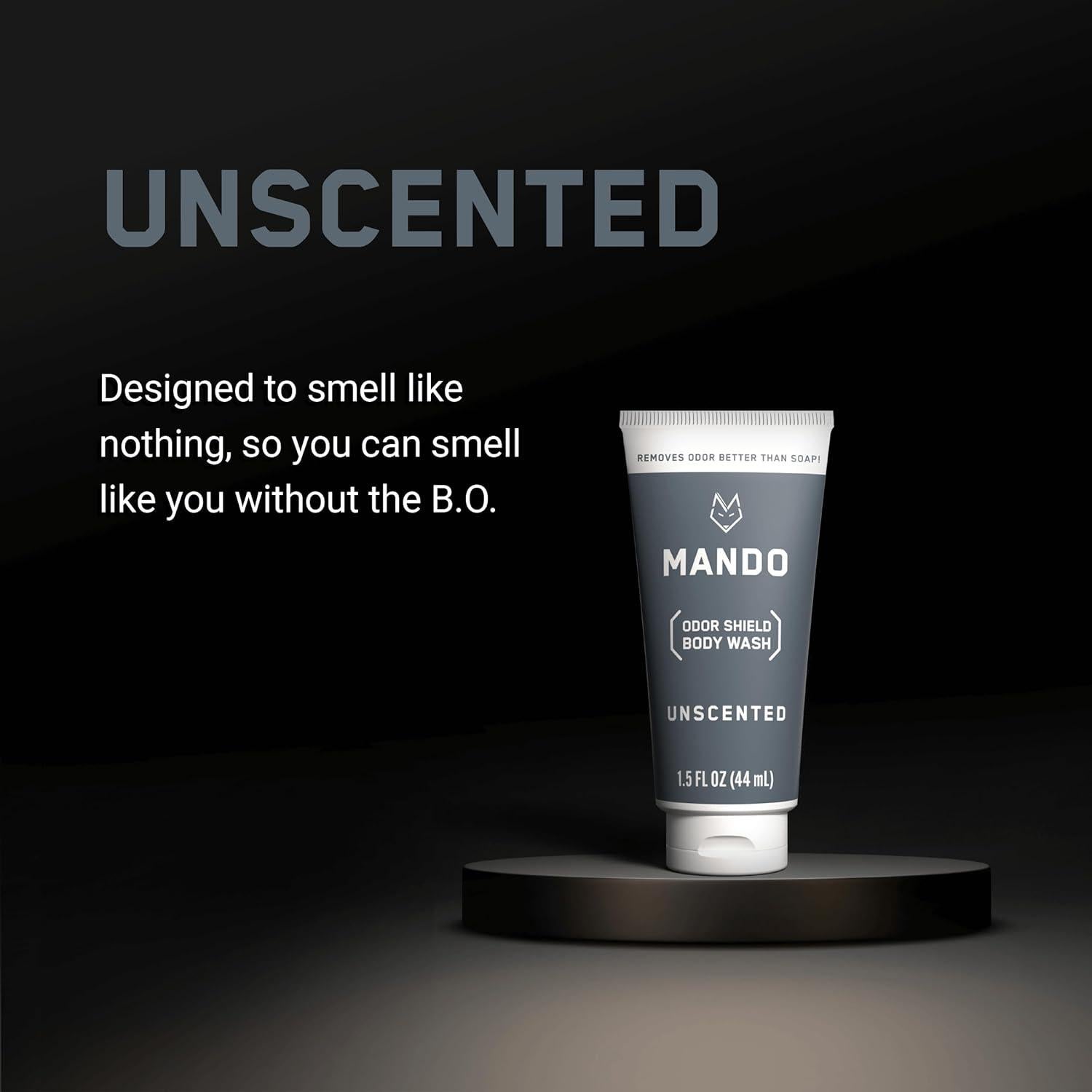 Gel de Ducha Mando - Control de Olores 24 Horas - Paquete de 4