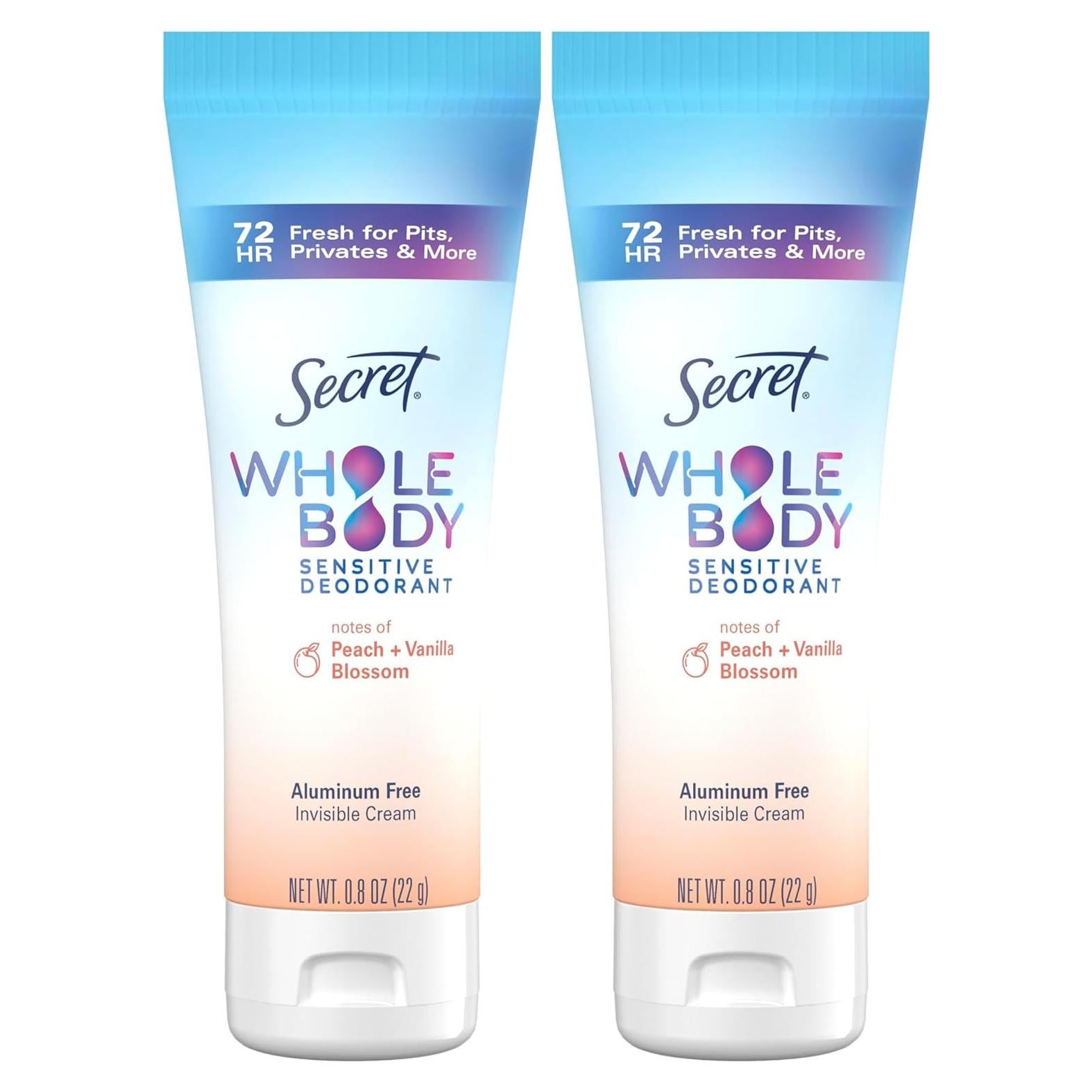 Crema Desodorante Corporal Secreta Procter & Gamble 22.68g x2