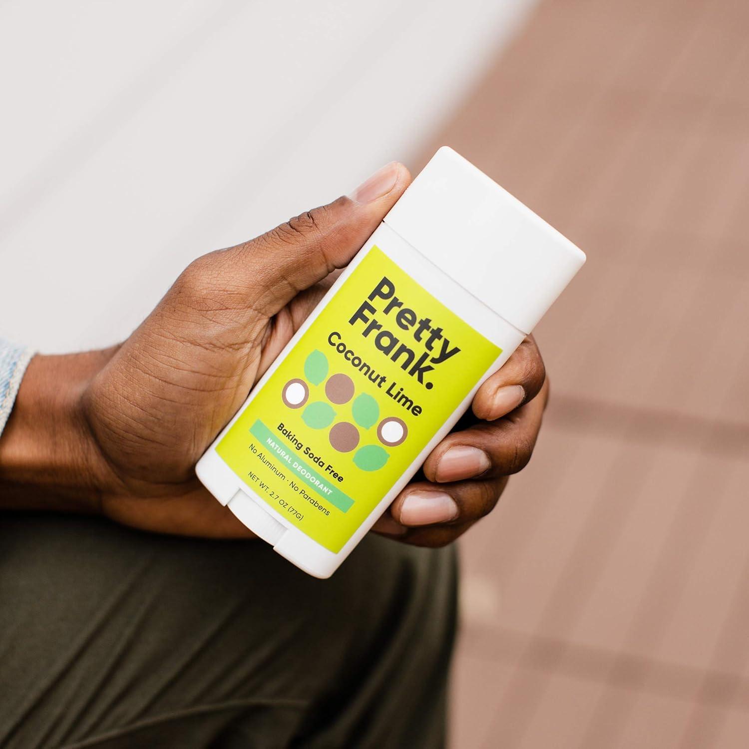 Desodorante Natural Pretty Frank Coco Lima 76.2g Sin Aluminio