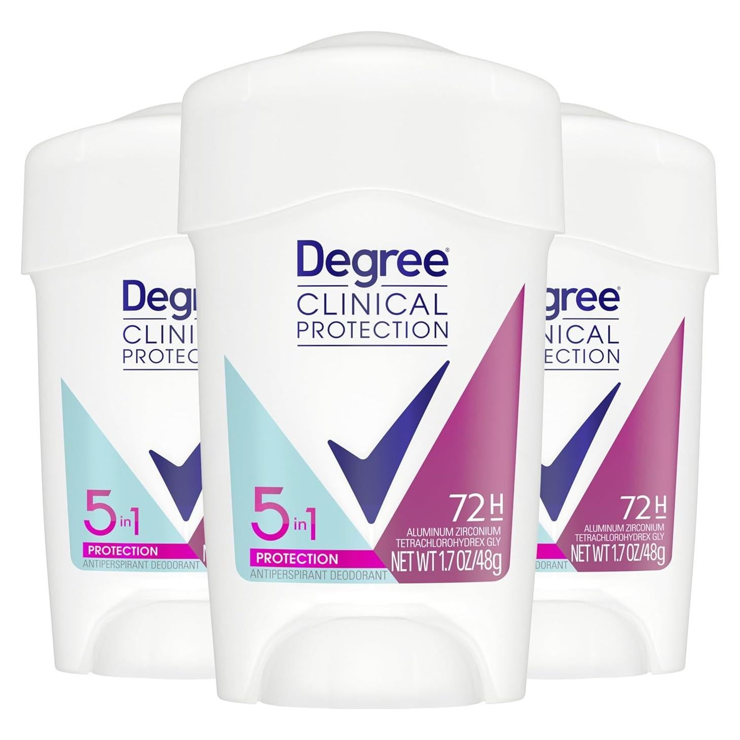 Antitranspirante Desodorante Degree Protección Clínica 5-en-1 145g