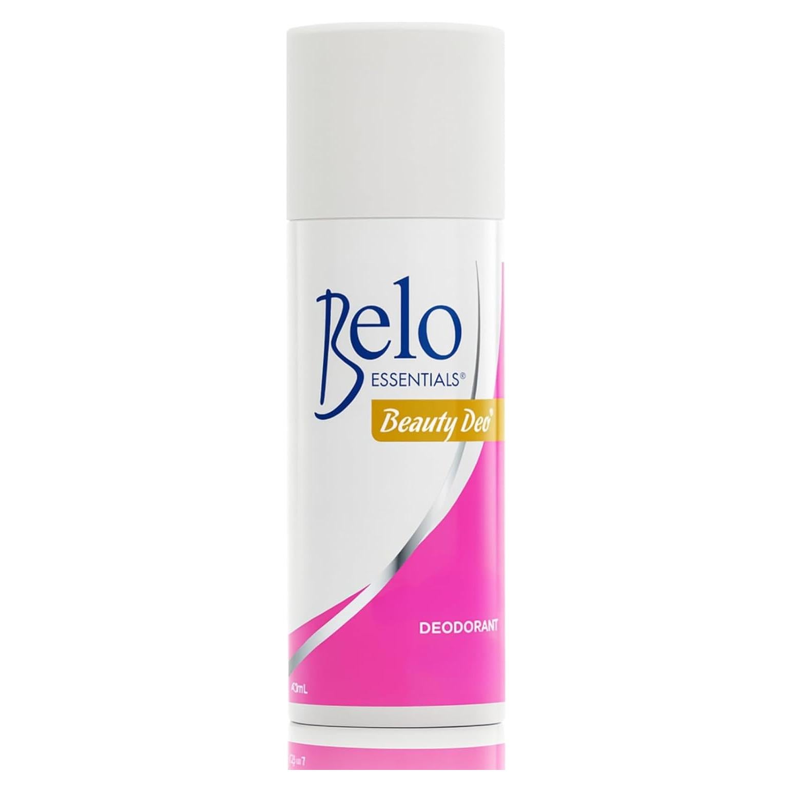 Desodorante Antitranspirante Belo Essentials 40ml - 48h Sin Alcohol