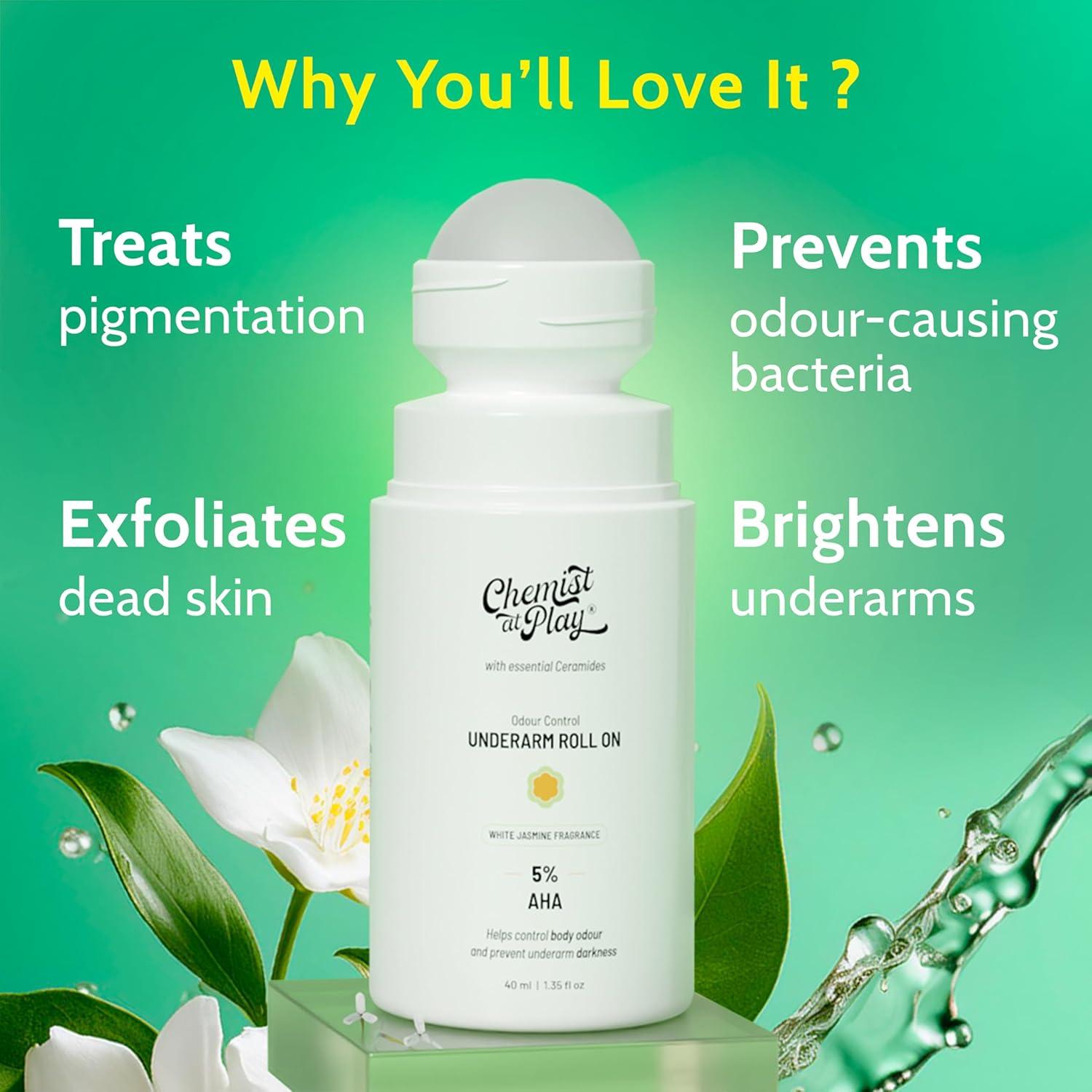 Roll-On AHA Onesto 39.7 ml - Exfoliante para Axilas Sensibles