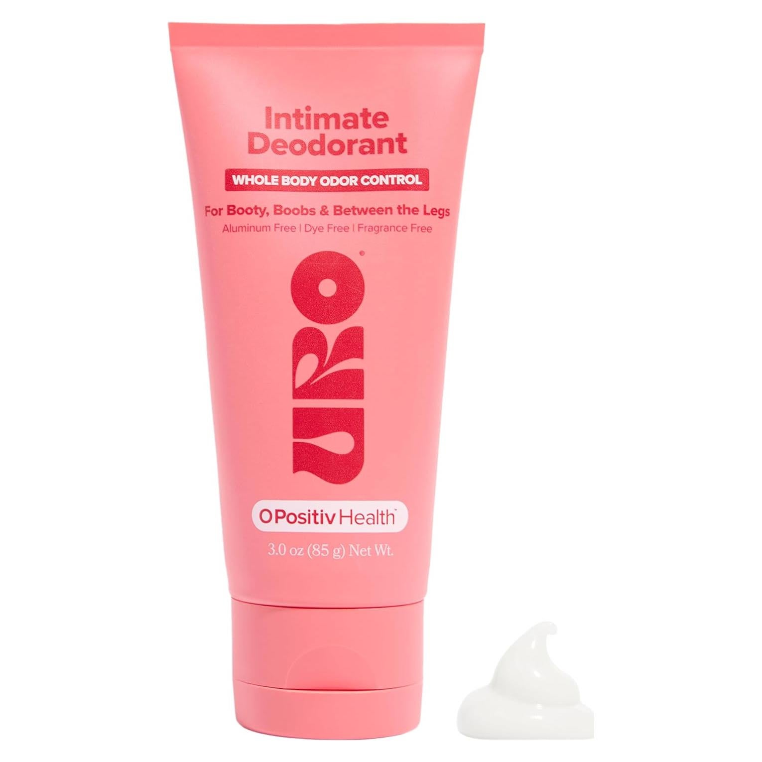 Desodorante Intimo O Positiv URO Crema 85g - Hipoalergénico