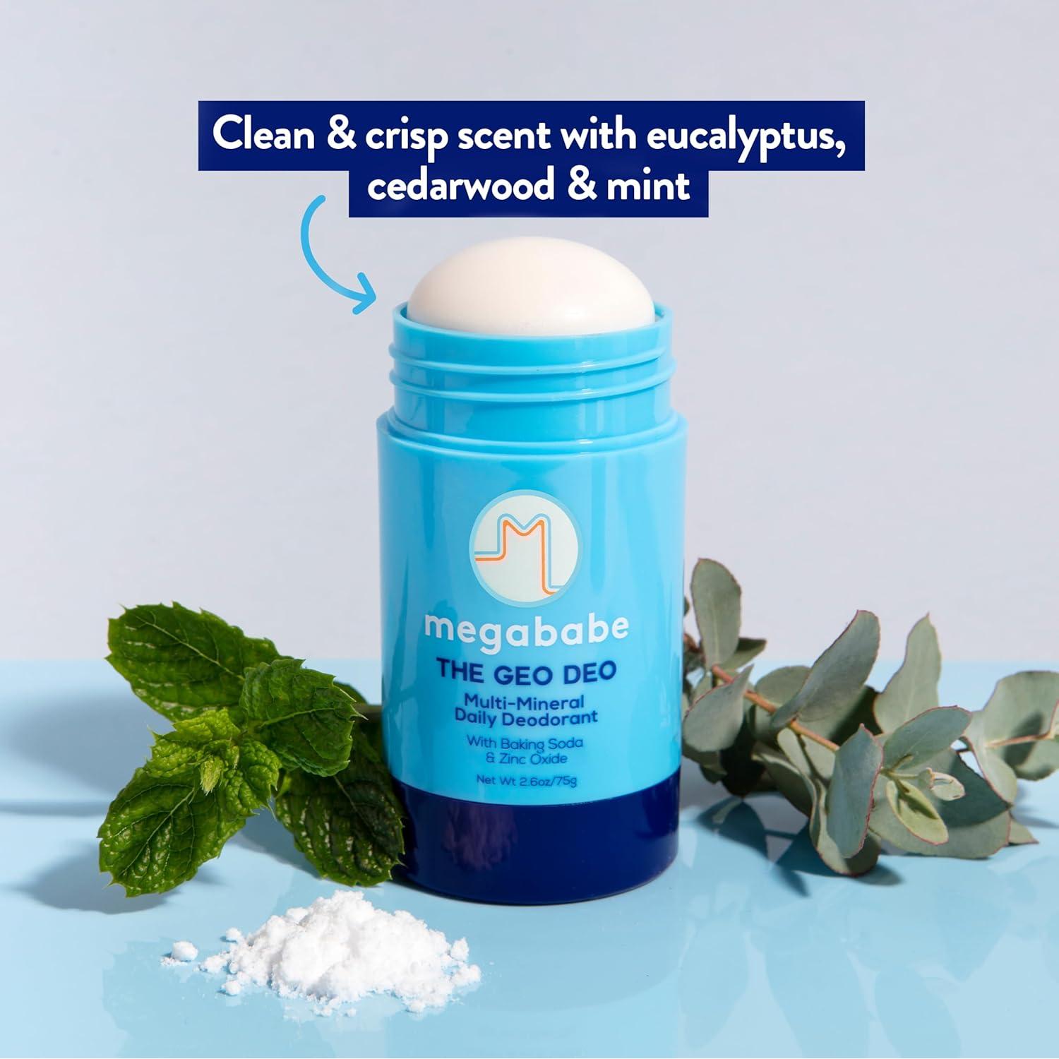 Desodorante Natural Megababe Geo Deo 74g - 72 Horas Sin Aluminio