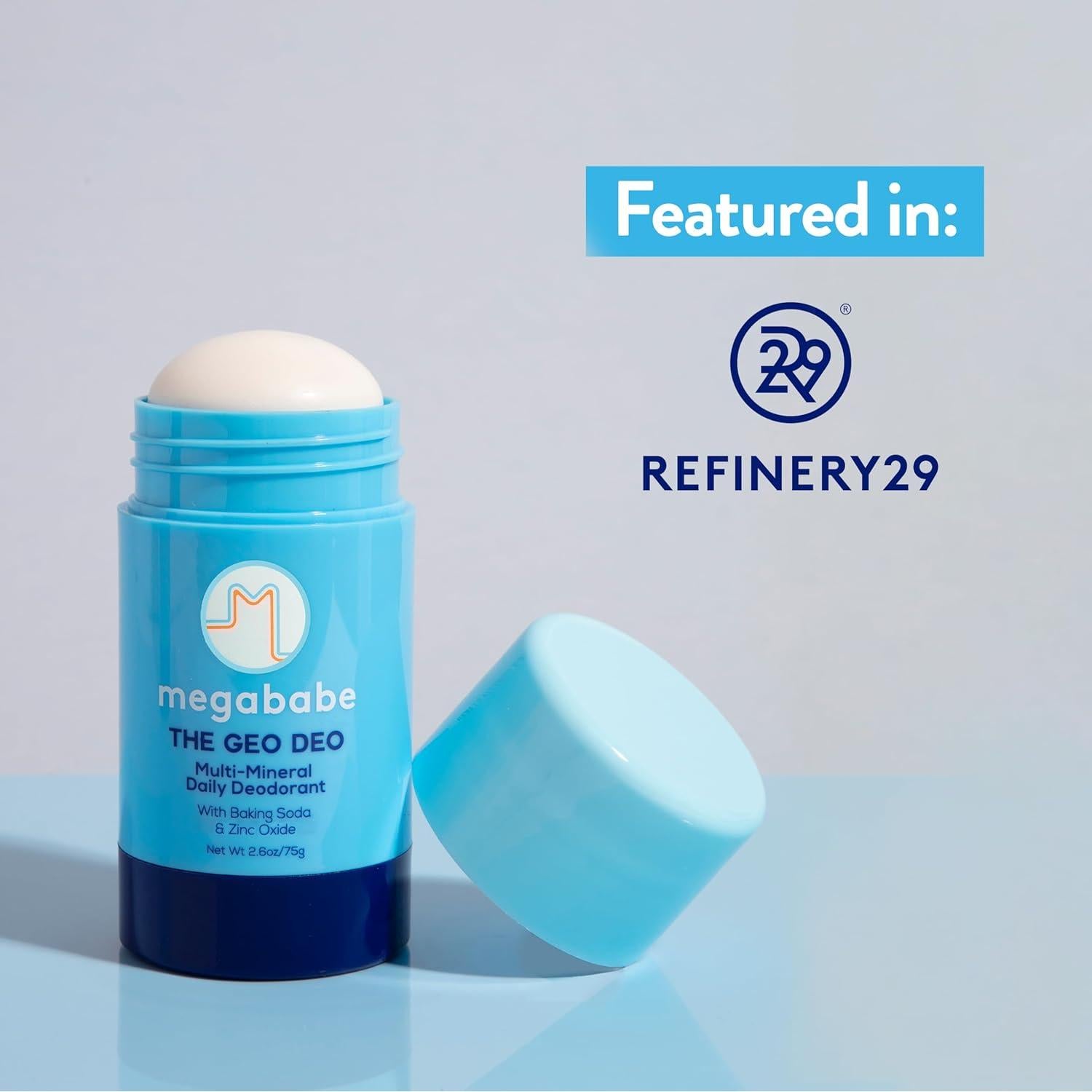 Desodorante Natural Megababe Geo Deo 74g - 72 Horas Sin Aluminio