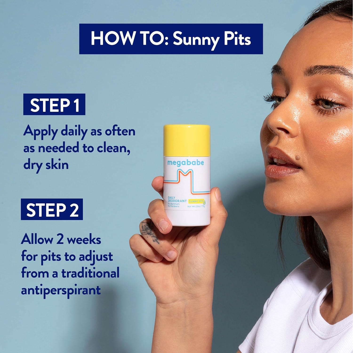 Desodorante Megababe Diario Libre de Aluminio 73.9 g