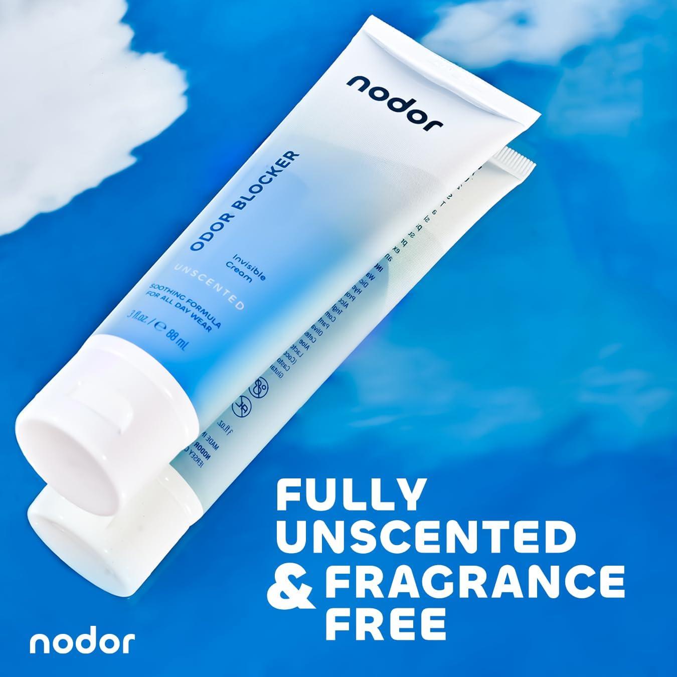 Desodorante Corporal Nodor - Crema Invisible Sin Aluminio 85 g