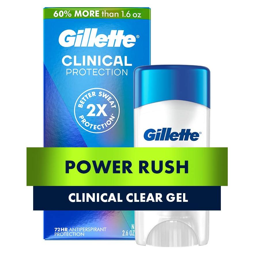 Antitranspirante Gel Gillette Clinical 72h Protección Hombres 74.9g