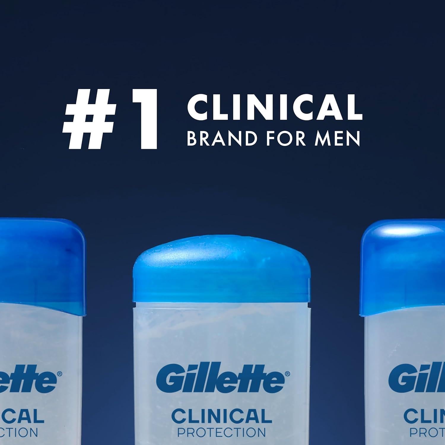 Antitranspirante Gel Gillette Clinical 72h Protección Hombres 74.9g