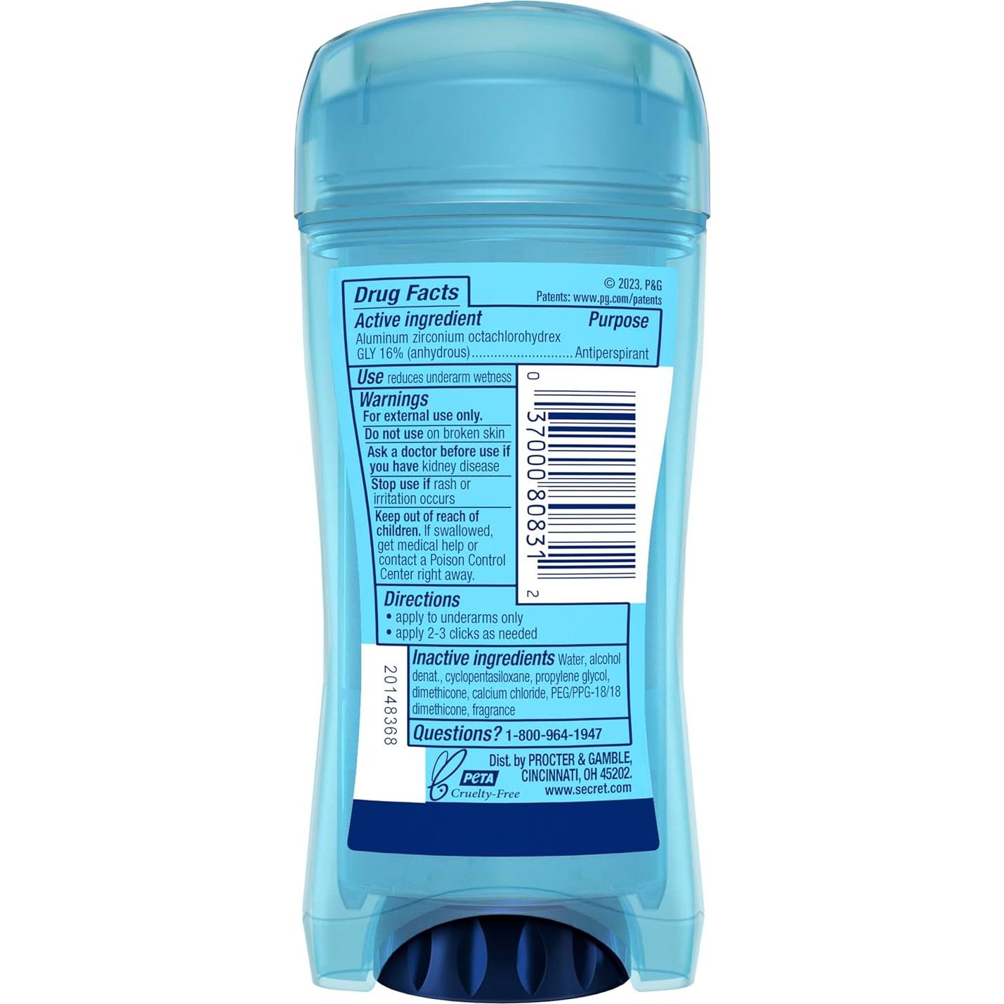 Desodorante Antitranspirante Secret Outlast 73.9 g Sin Fragancia