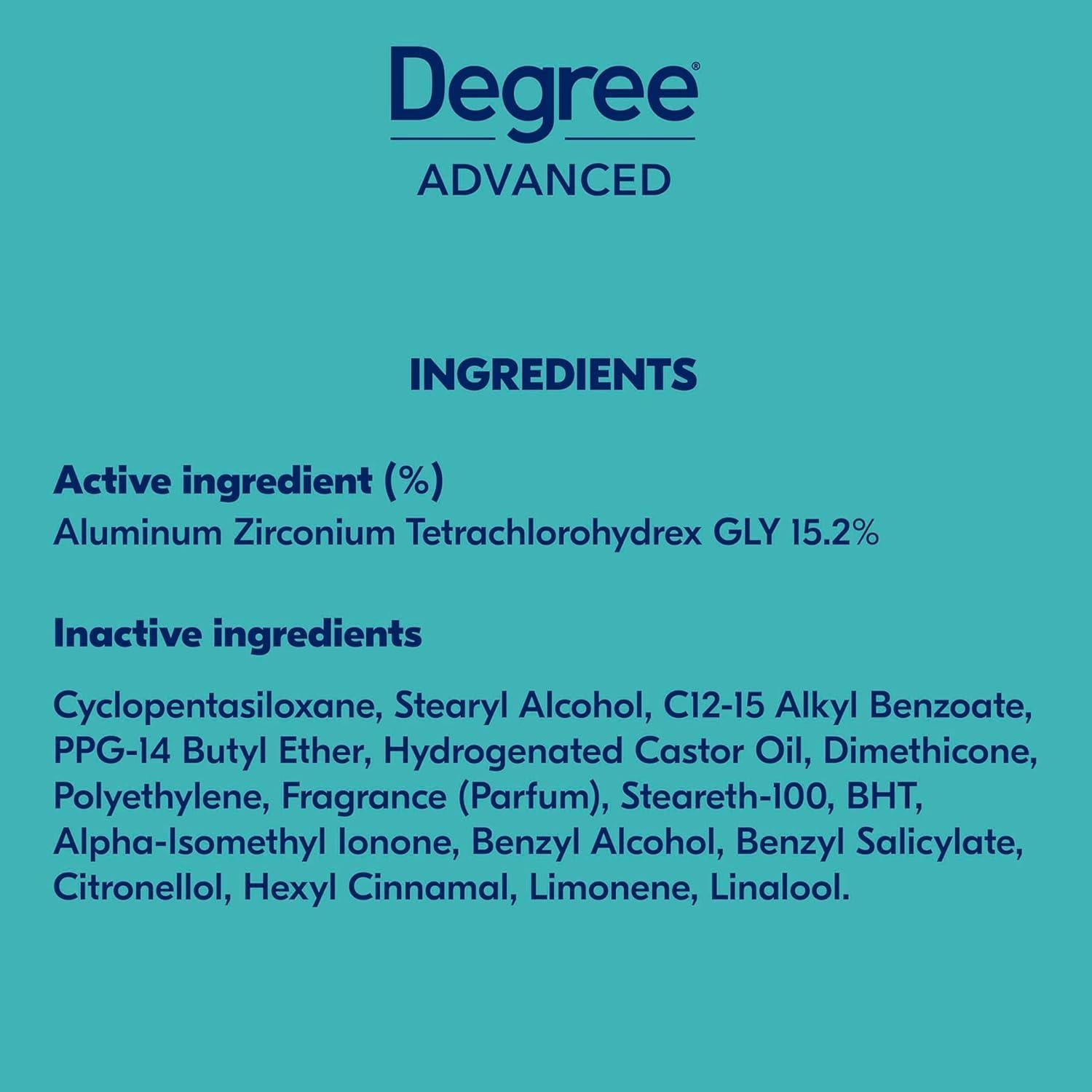 Desodorante Antitranspirante Degree Ultra Fresh 4 Unidades 74g