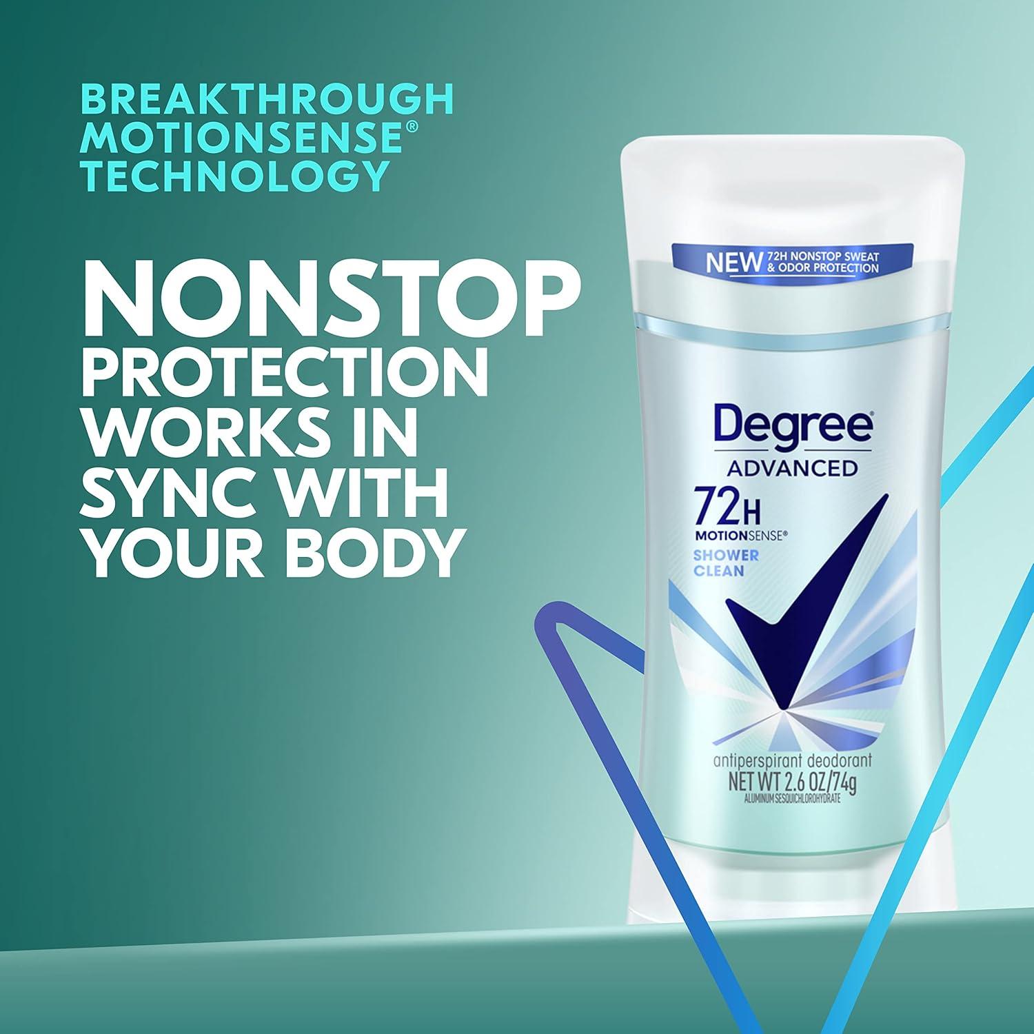 Desodorante Antiperspirante Degree Advanced 72 Horas 73.71 g