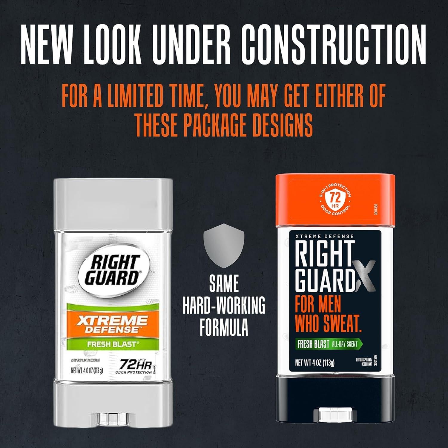 Desodorante Antitranspirante Right Guard Xtreme 4x113g Aroma Fresco