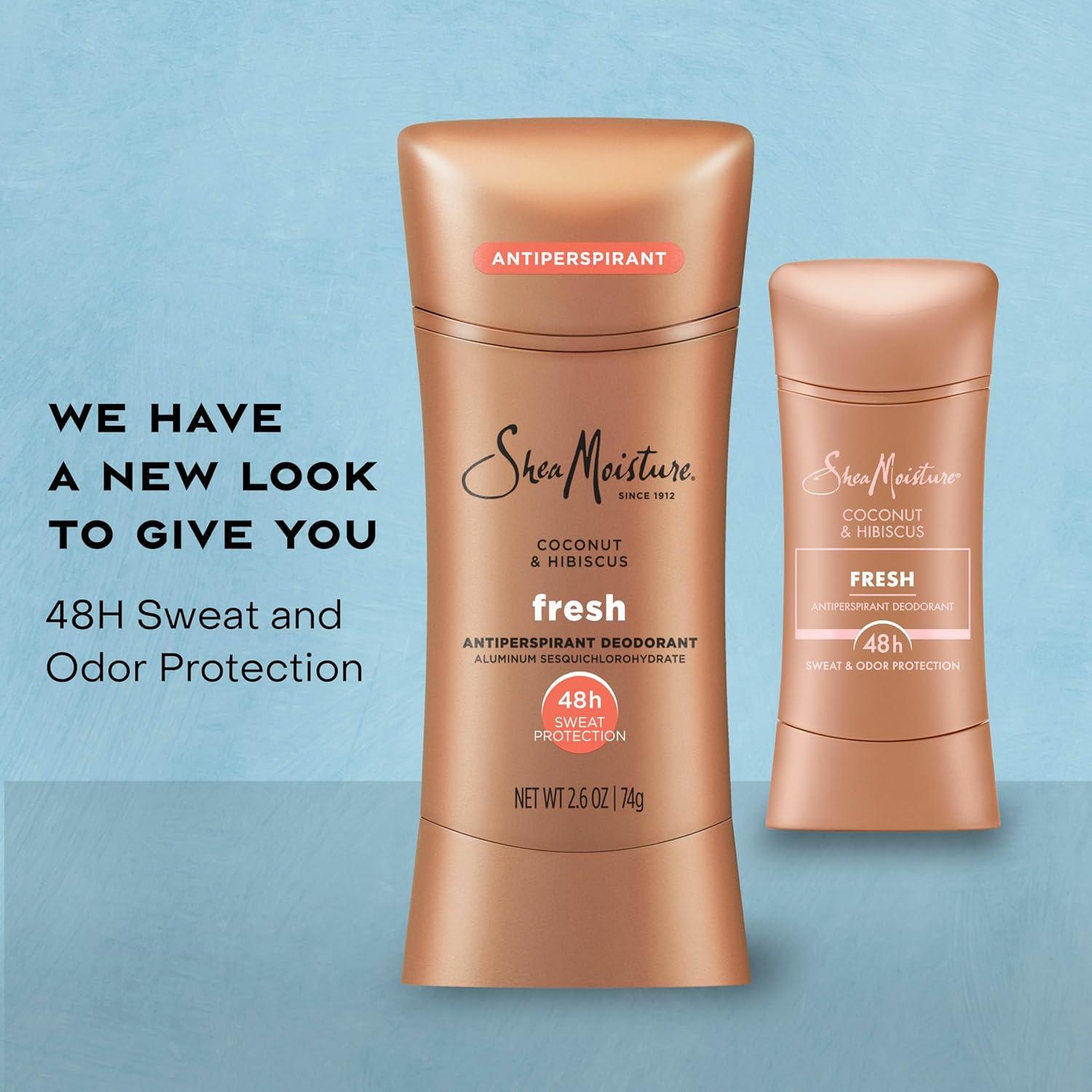 Antitranspirante Desodorante SheaMoisture Coco & Hibisco 73.71 g