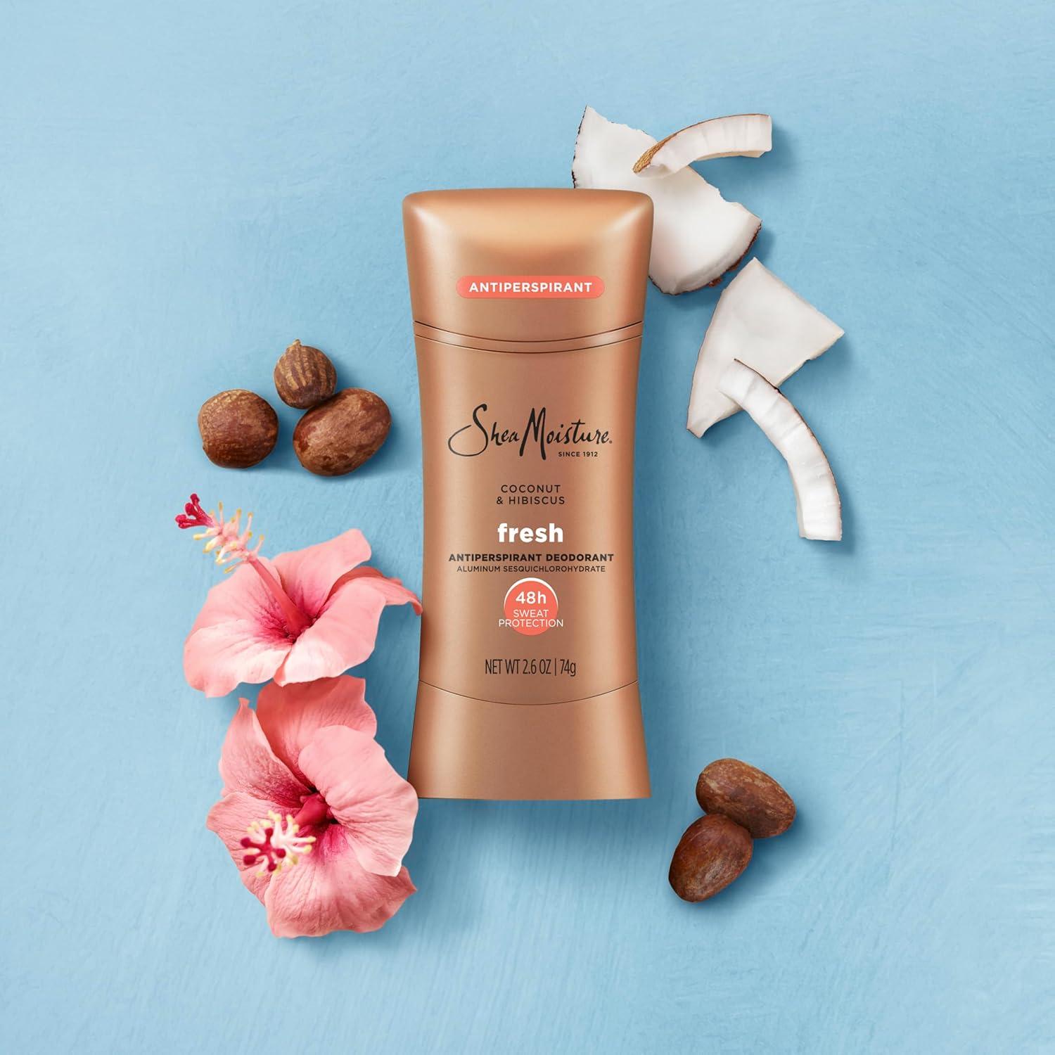 Antitranspirante Desodorante SheaMoisture Coco & Hibisco 73.71 g
