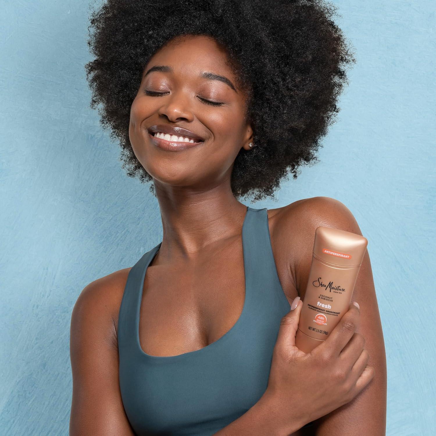 Antitranspirante Desodorante SheaMoisture Coco & Hibisco 73.71 g