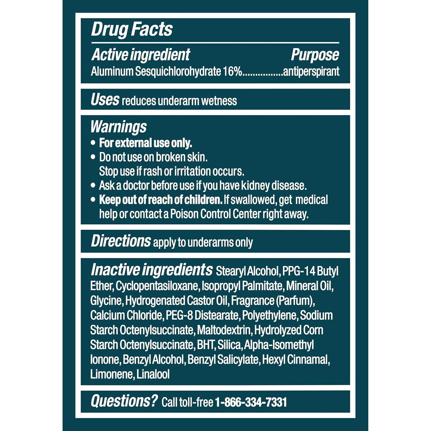 Desodorante Antiperspirante Degree Men Everest 76.54 g - 2 Piezas