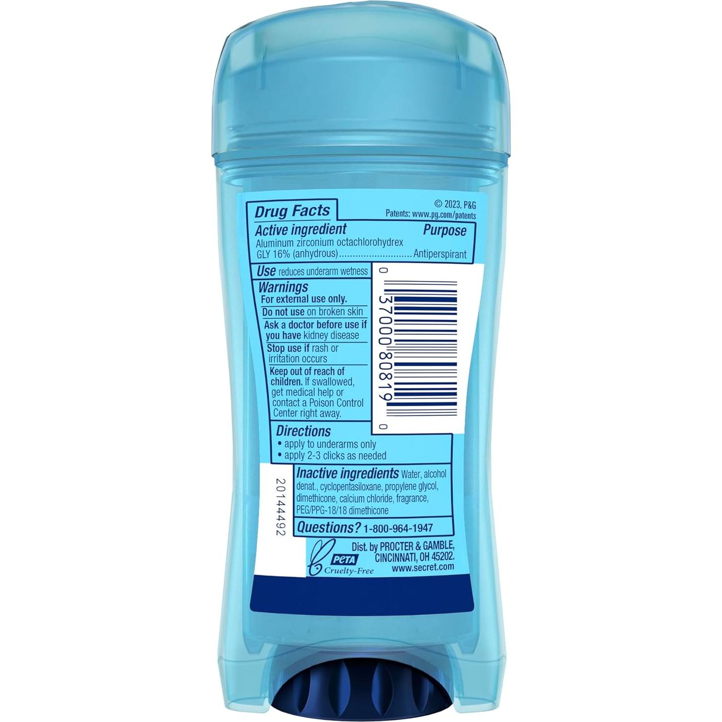 Desodorante Antitranspirante Secret 74g Aroma Polvo Protector