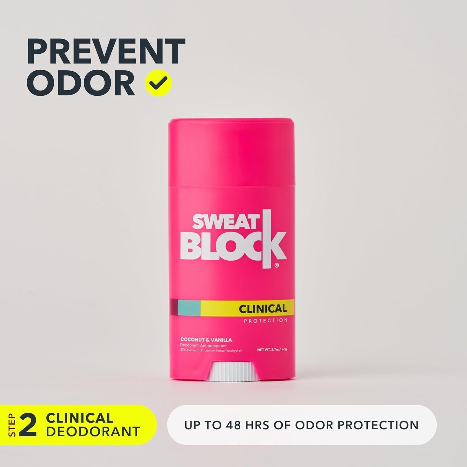 Sistema Antitranspirante SweatBlock | Roll-On 35.4 ml + Barra 76.5 g