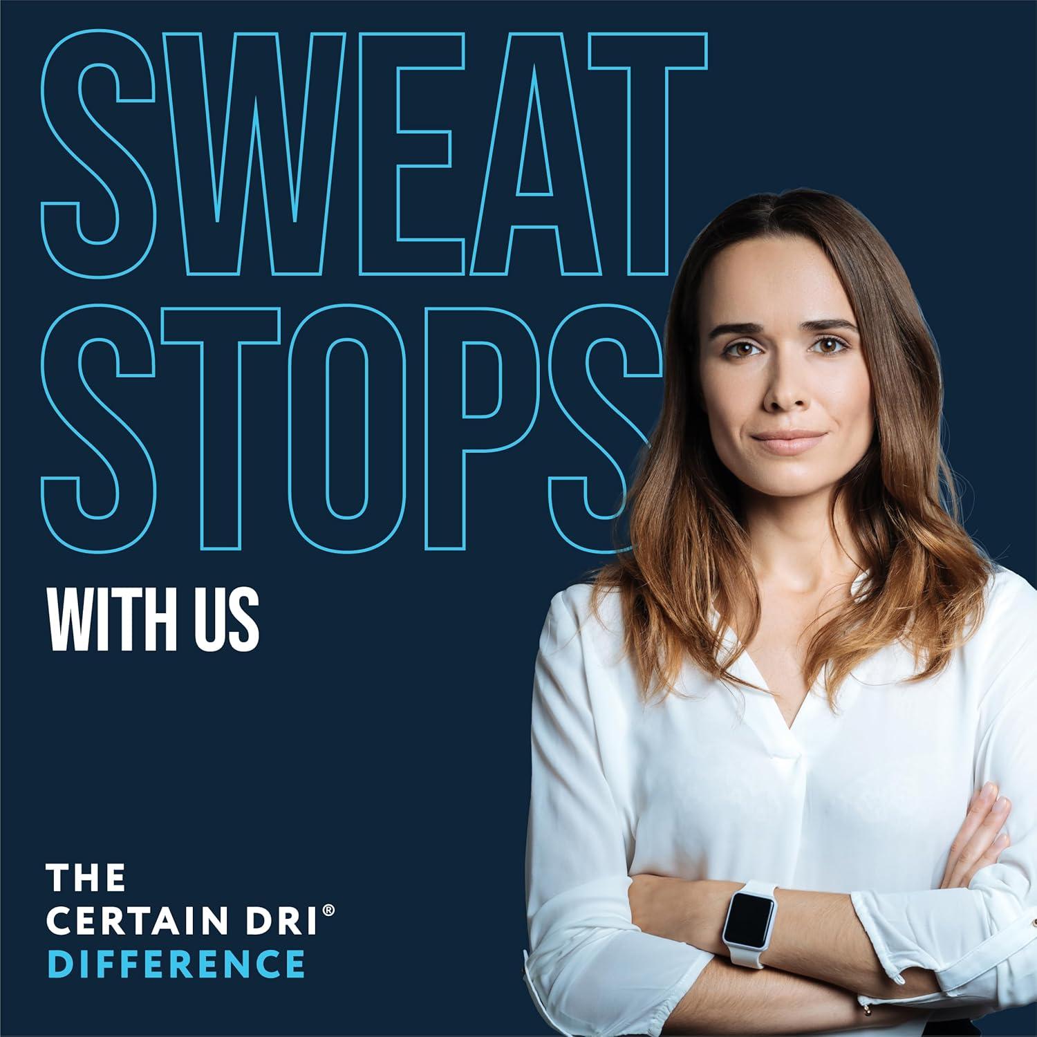 Antitranspirante Clínico Certain Dri Spray Seco 119 g - 72 Horas