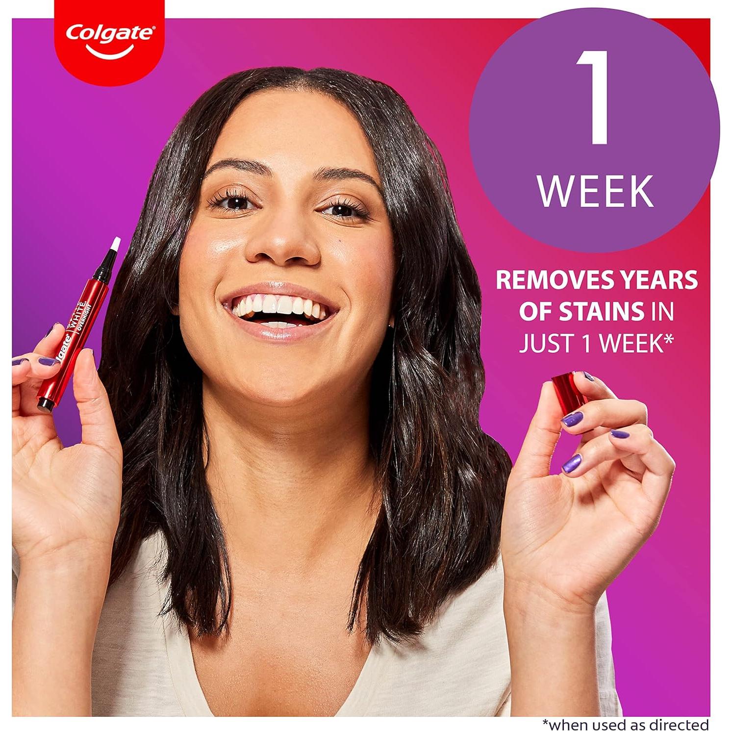 Bolígrafo Blanqueador de Dientes Colgate Optic White 2 Unidades