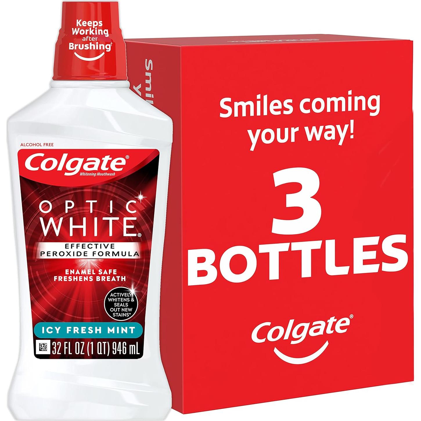 Bolígrafo Blanqueador de Dientes Colgate Optic White 2 Unidades