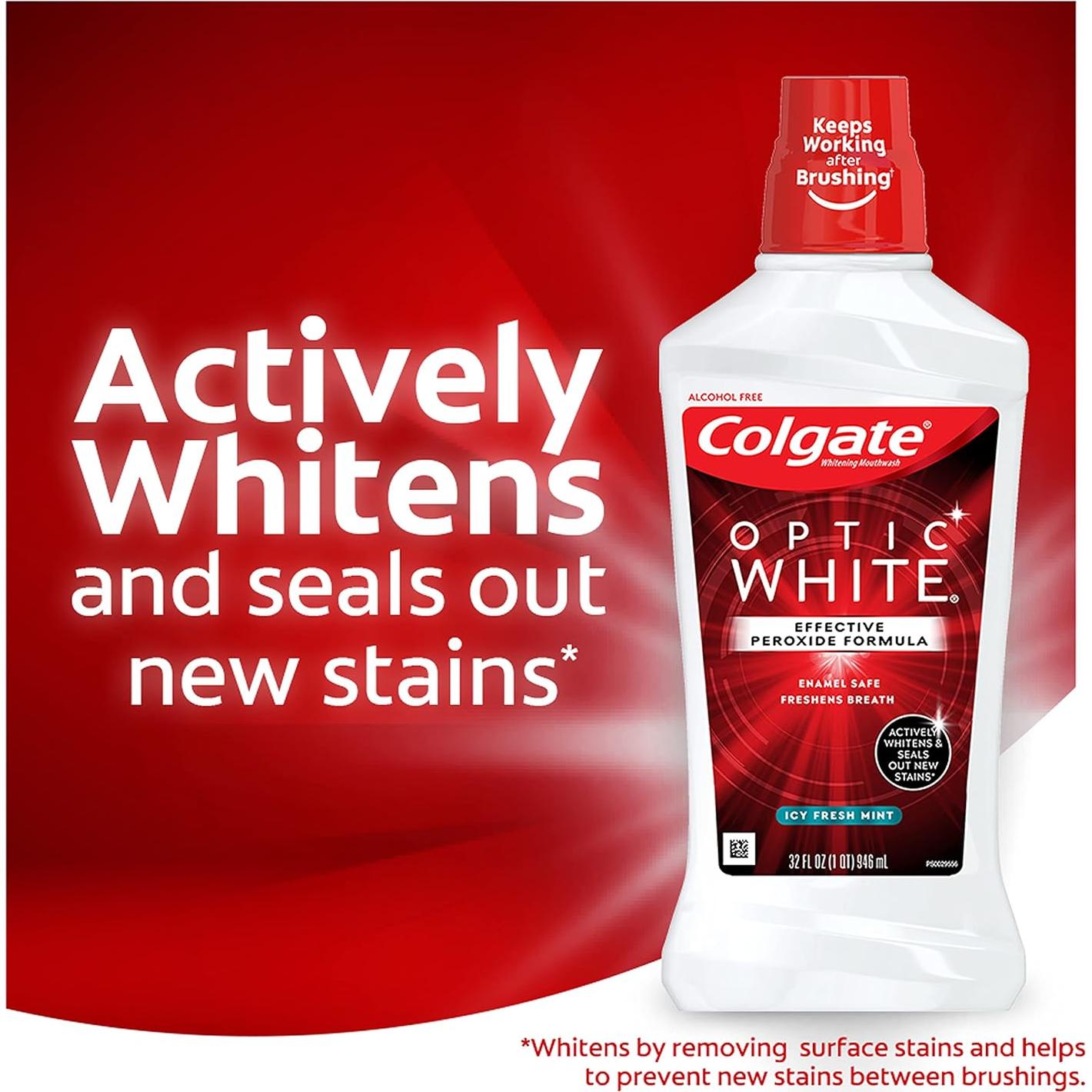 Bolígrafo Blanqueador de Dientes Colgate Optic White 2 Unidades