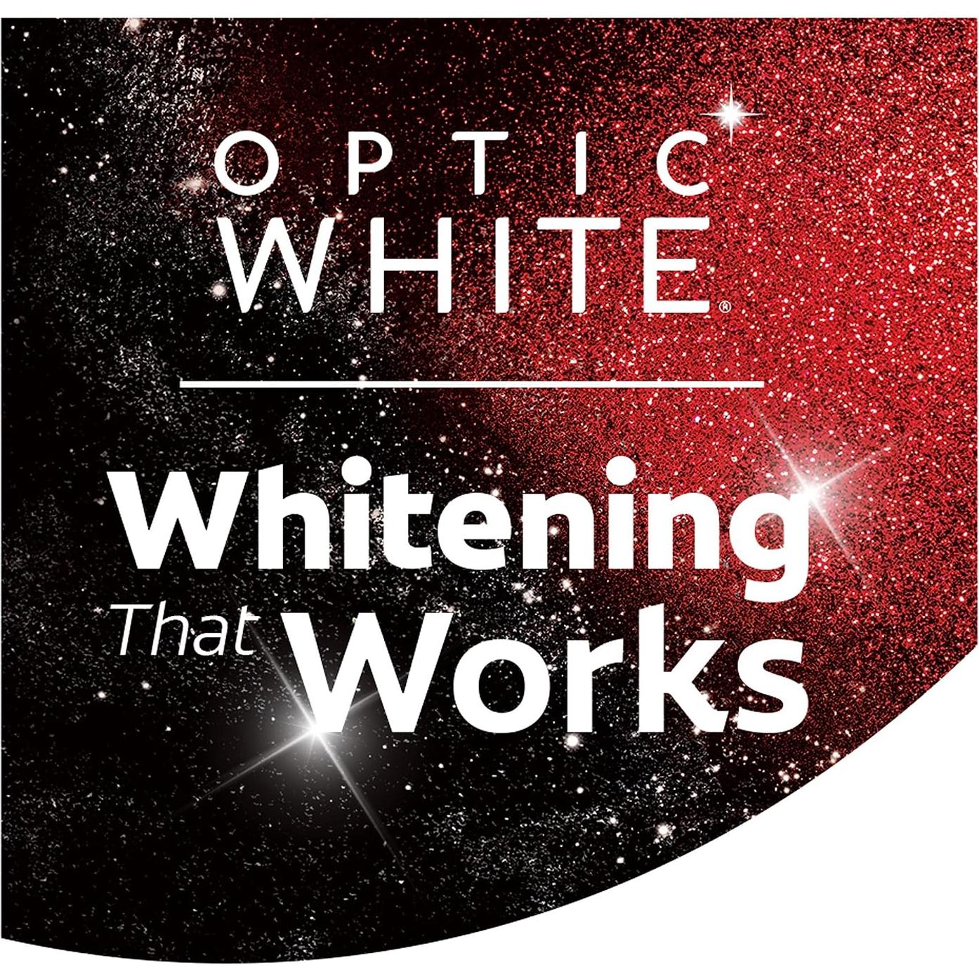 Pasta de Dientes Blanqueadora Colgate Optic White 119g + Cepillo Suave