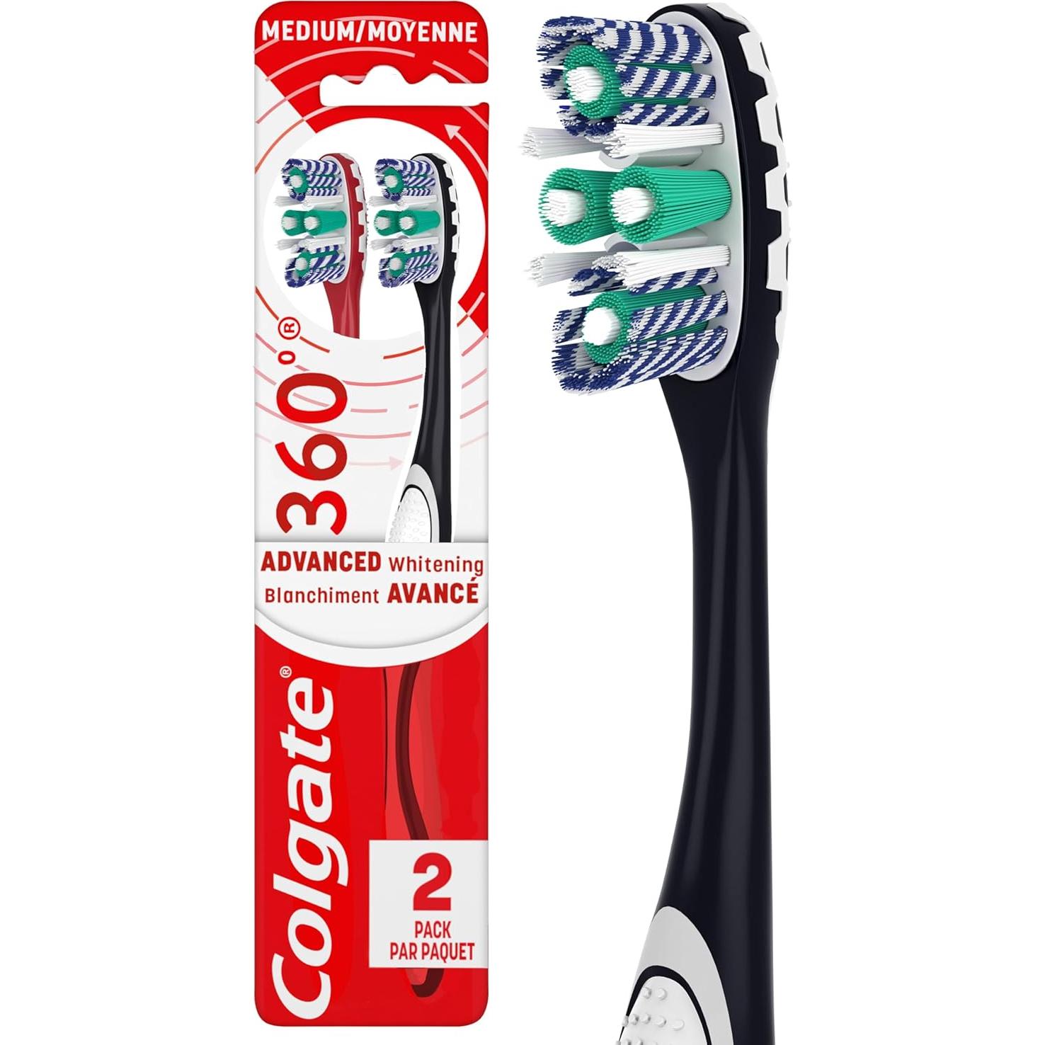Cepillo de Dientes Colgate 360 Optic White + Pasta Blanqueadora 170g